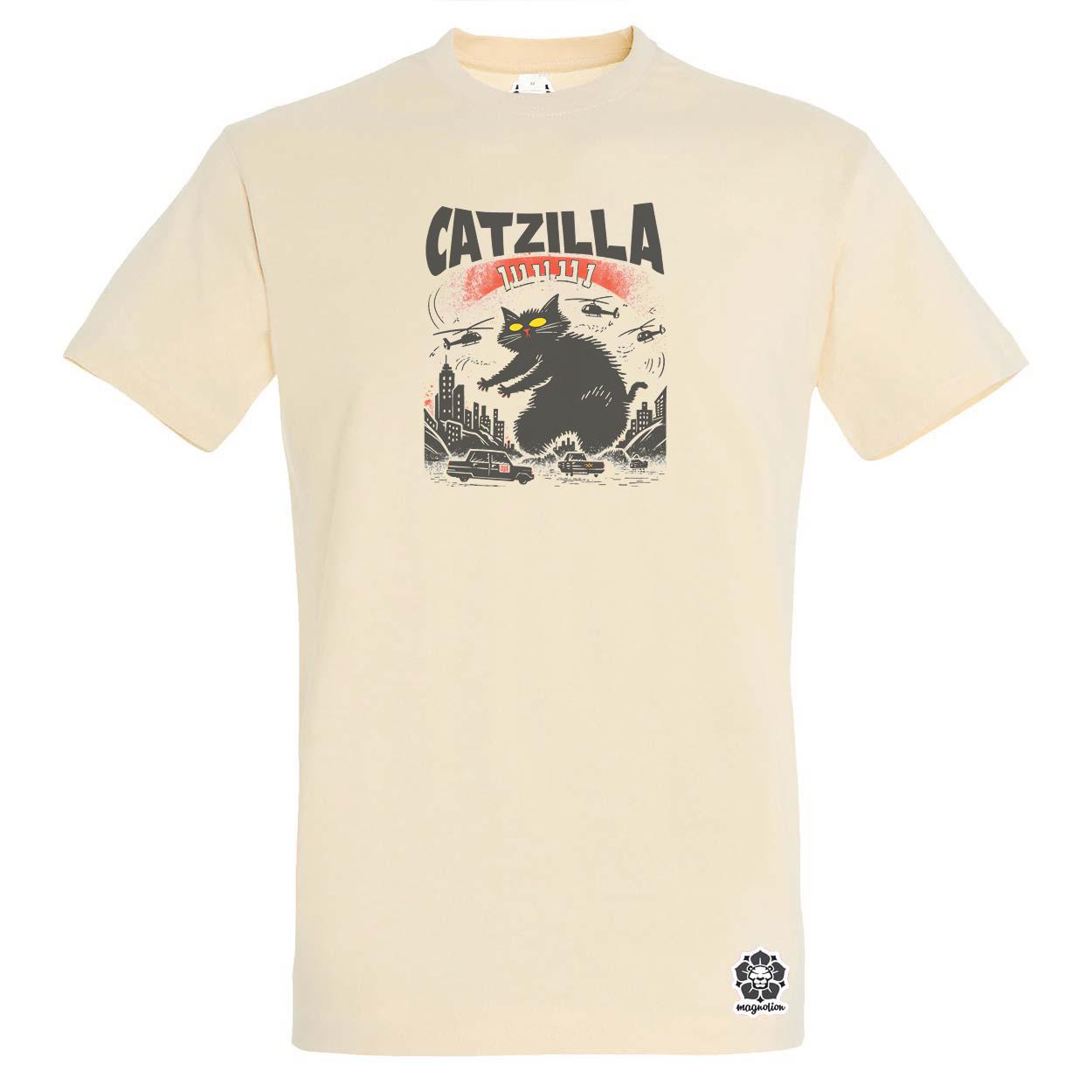 Catzilla v2 egyedi póló 