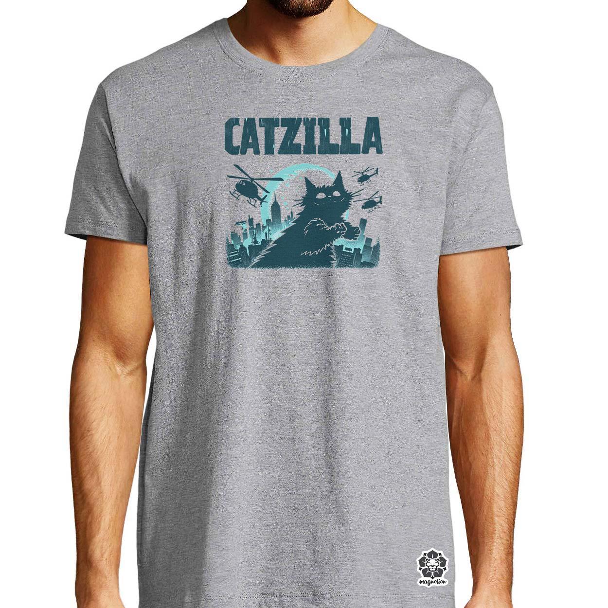 Catzilla v4 egyedi póló 