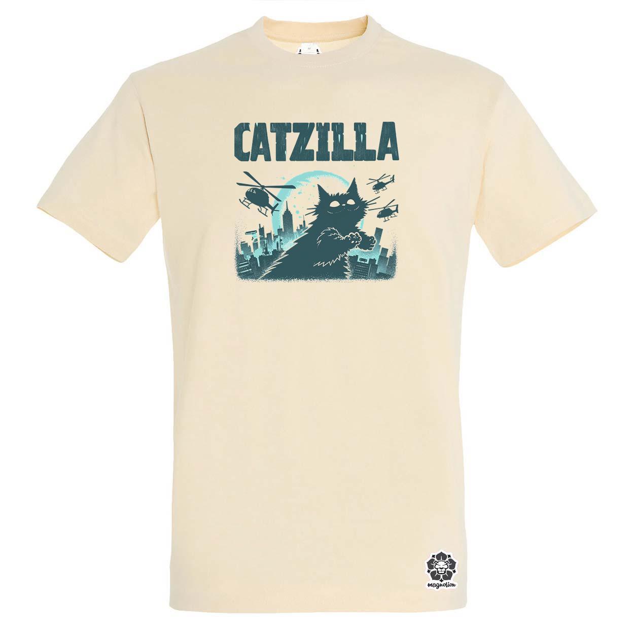 Catzilla v4 egyedi póló 