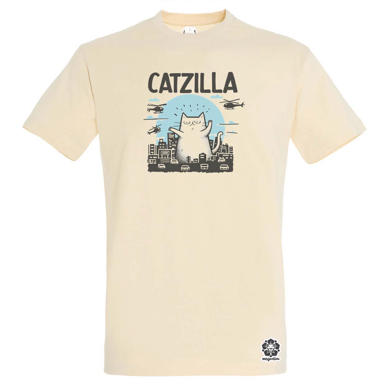 Catzilla v5 egyedi póló 