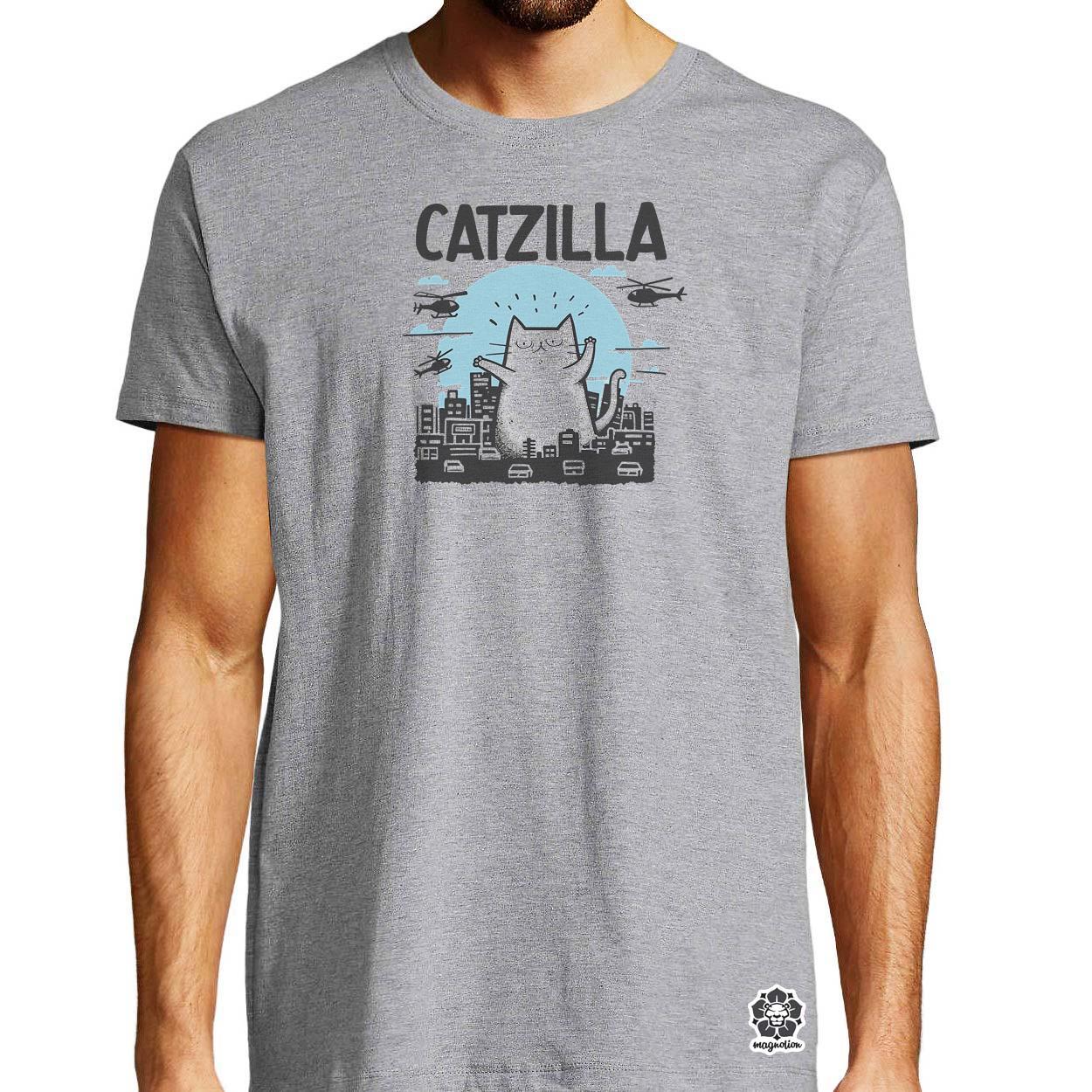 Catzilla v5 egyedi póló 
