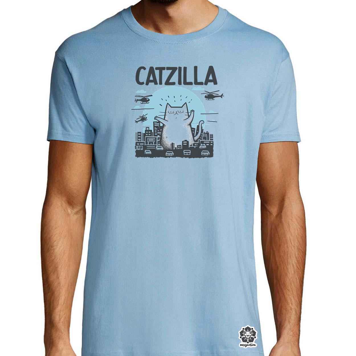 Catzilla v5 egyedi póló 