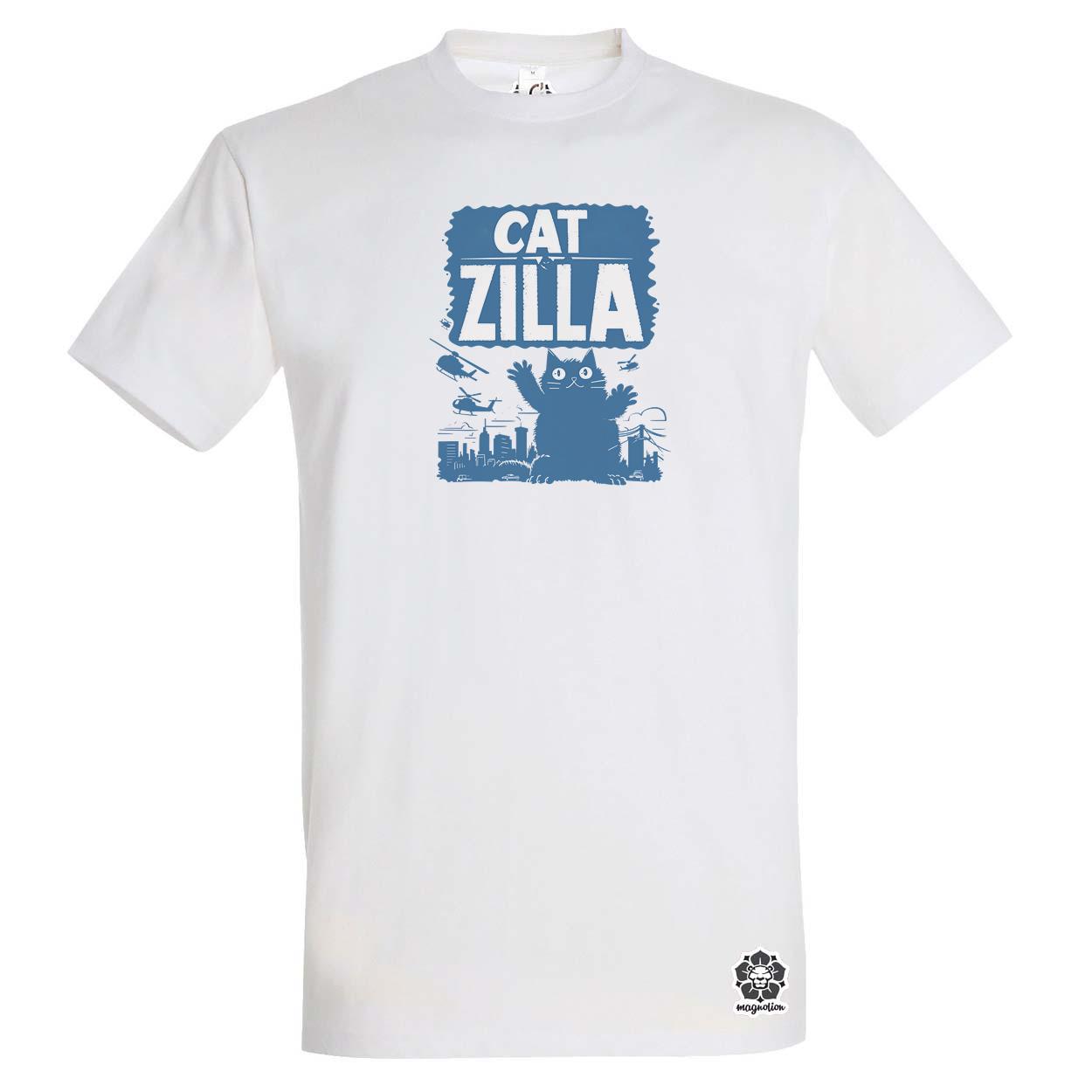 Catzilla v7 egyedi póló 