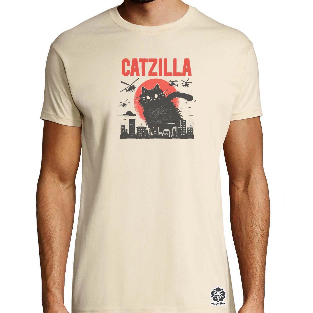 Catzilla v9 egyedi póló 