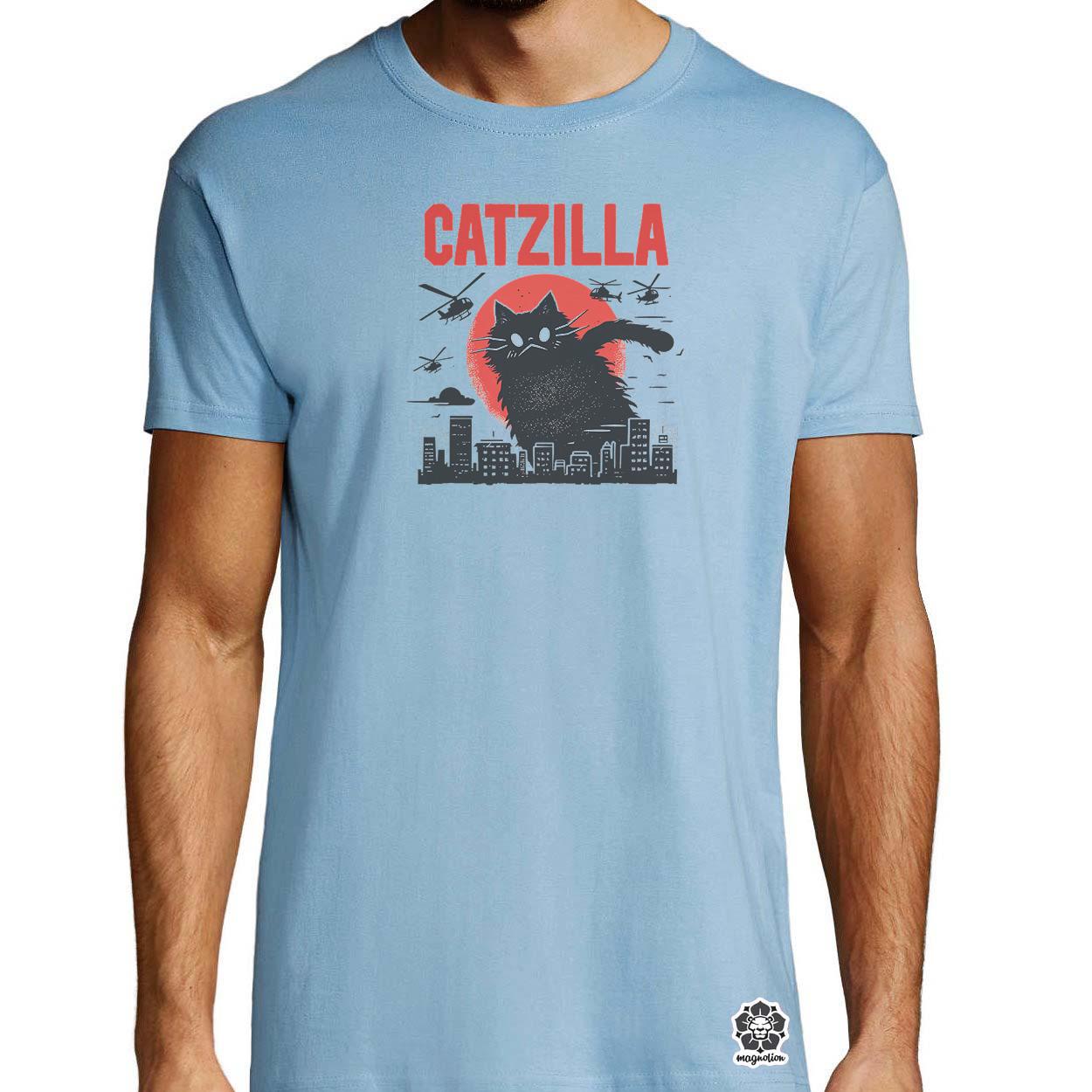 Catzilla v9 egyedi póló 