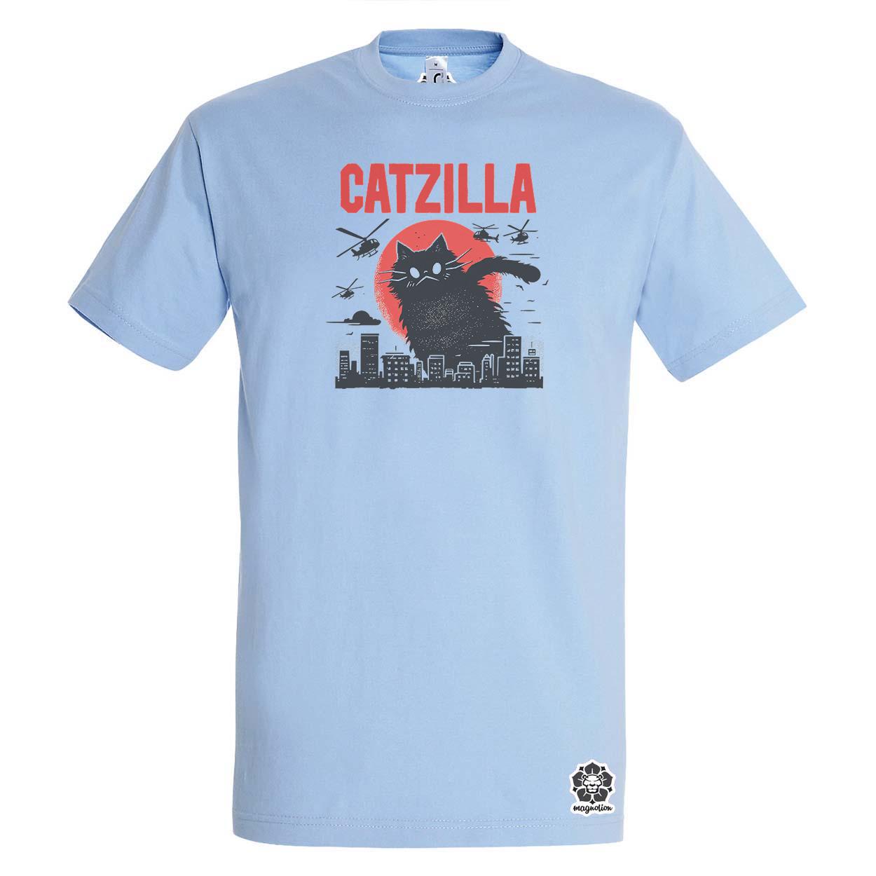 Catzilla v9 egyedi póló 