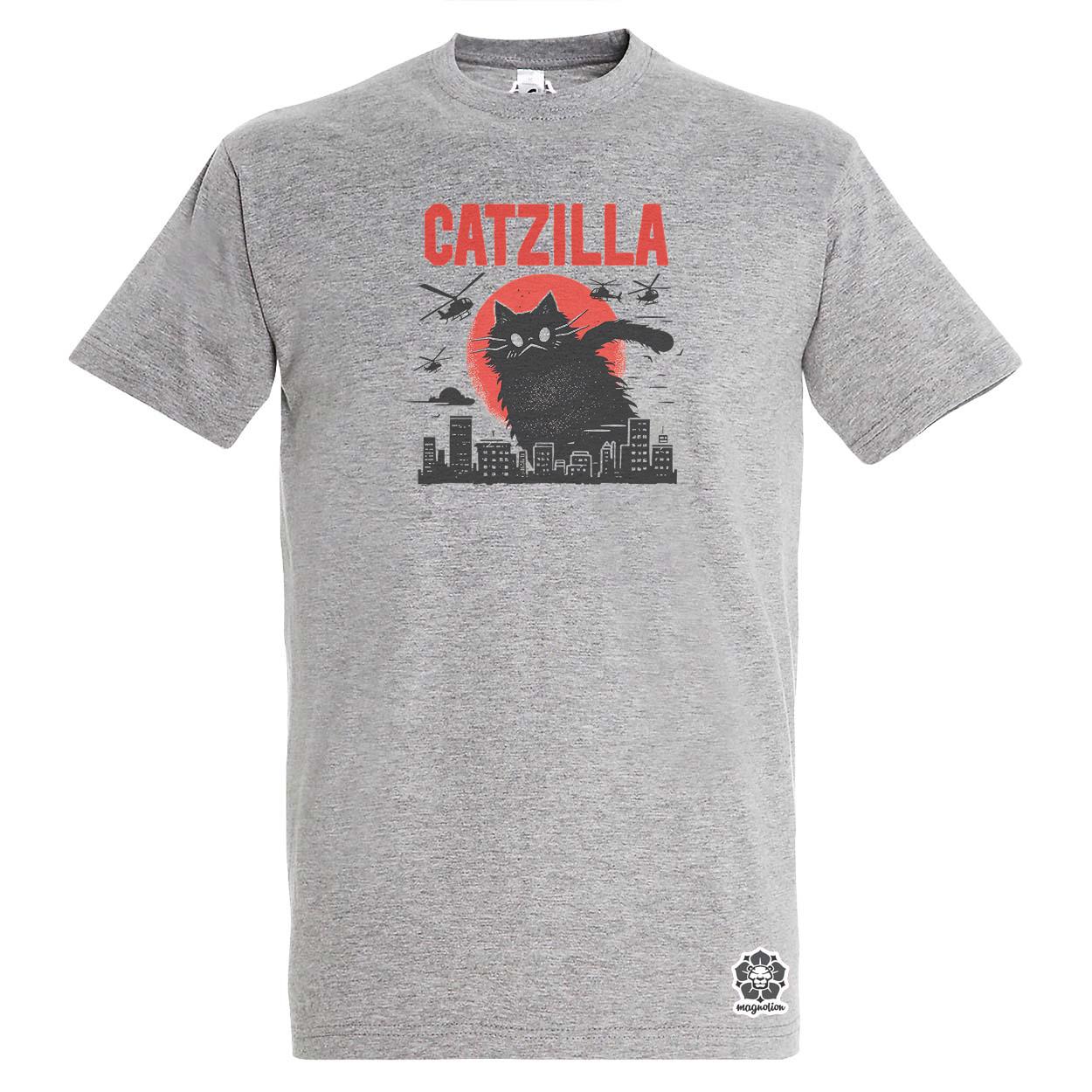 Catzilla v9 egyedi póló 