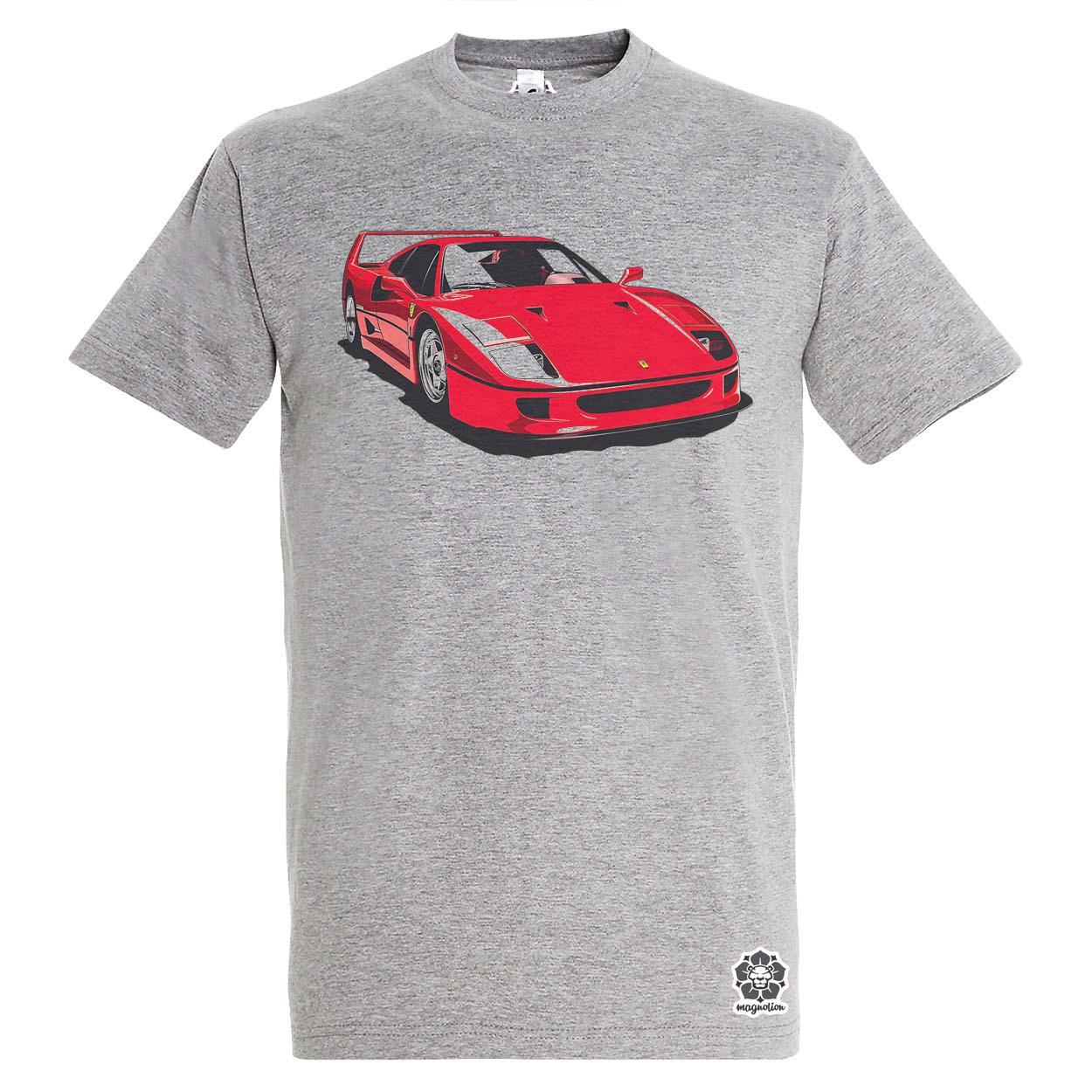 Ferrari F40 rajz v6 egyedi póló 