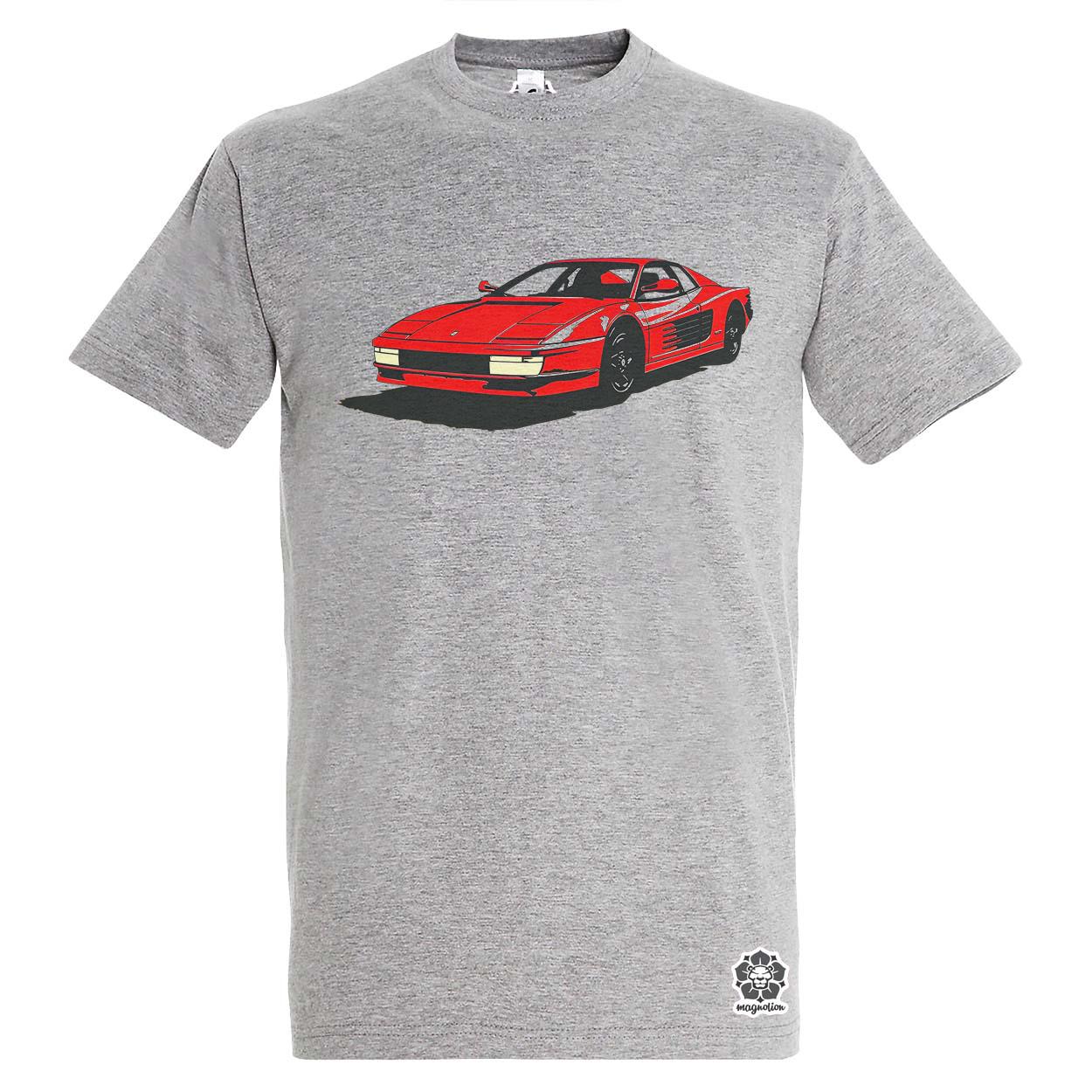 Ferrari Testarossa rajz v6 egyedi póló 