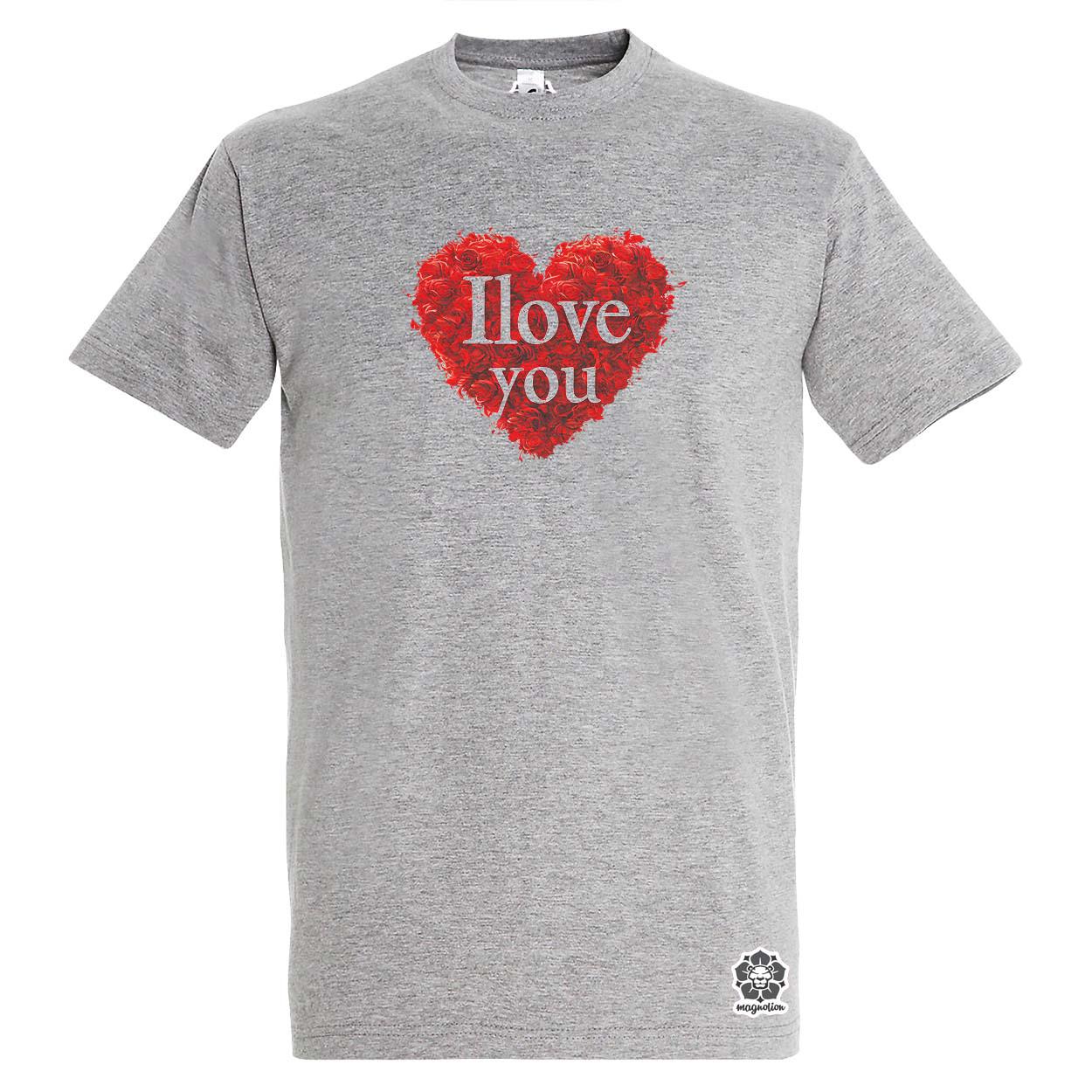 I love U v4 egyedi póló 