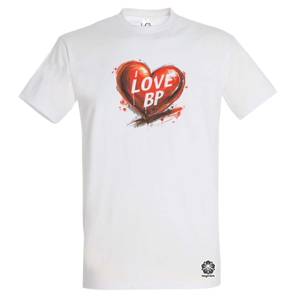 Love BP v15 egyedi póló 