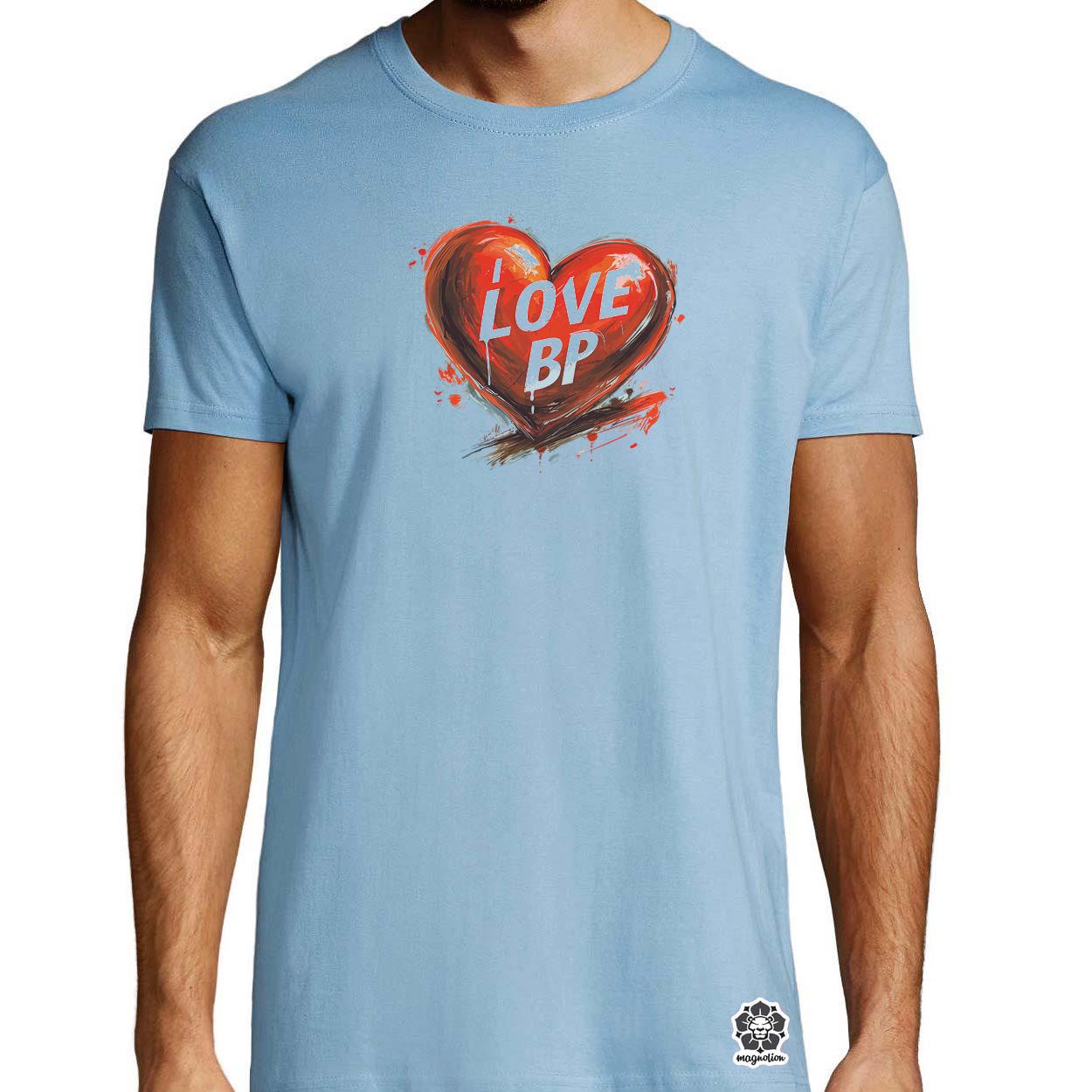 Love BP v15 egyedi póló 