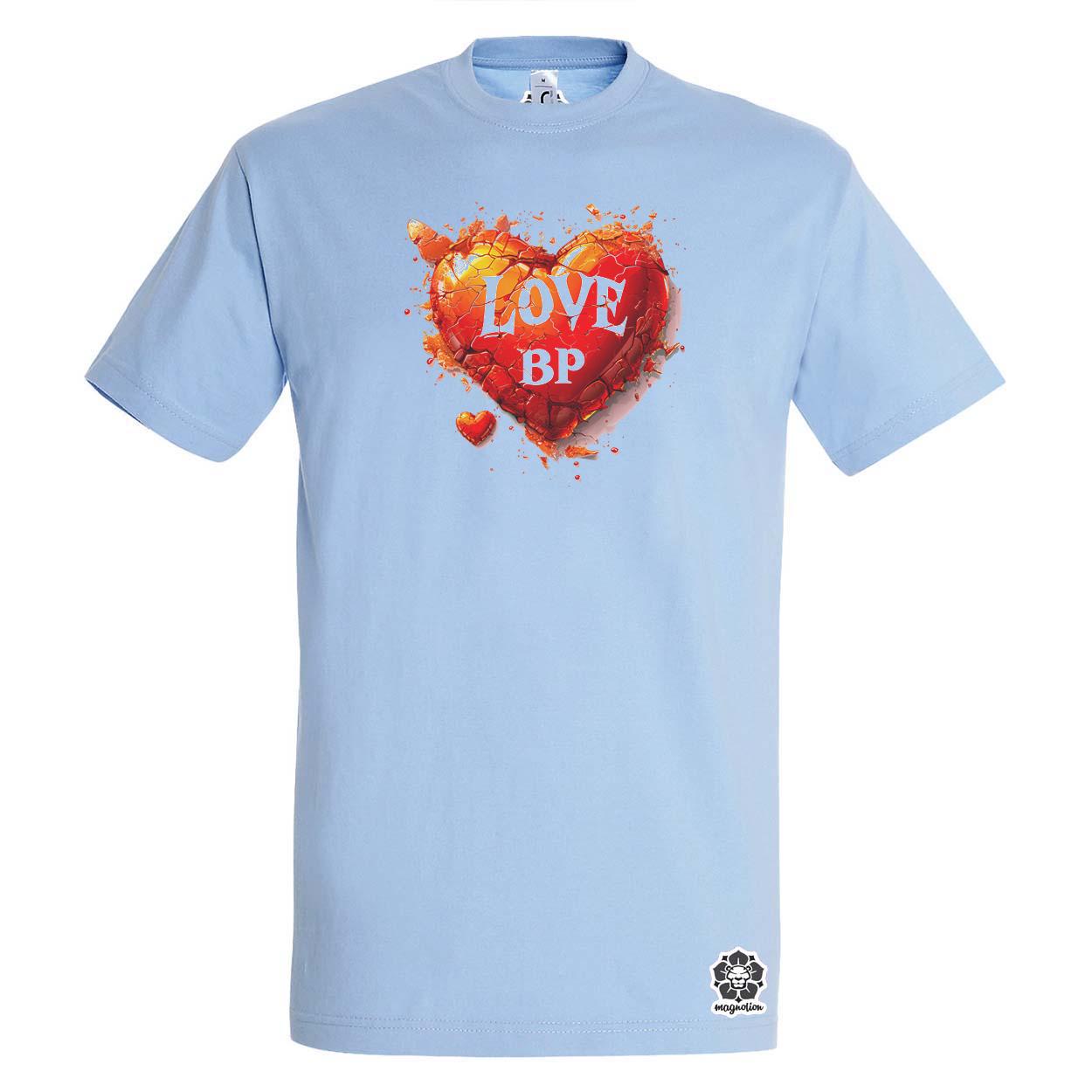 Love BP v22 egyedi póló 