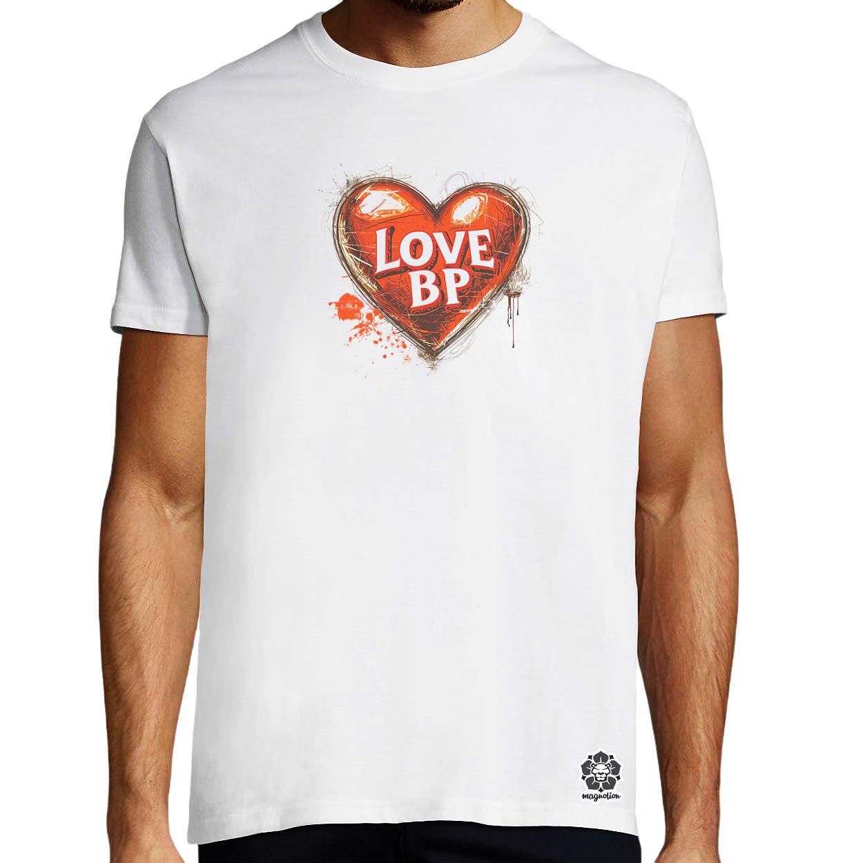 Love BP v23 egyedi póló 