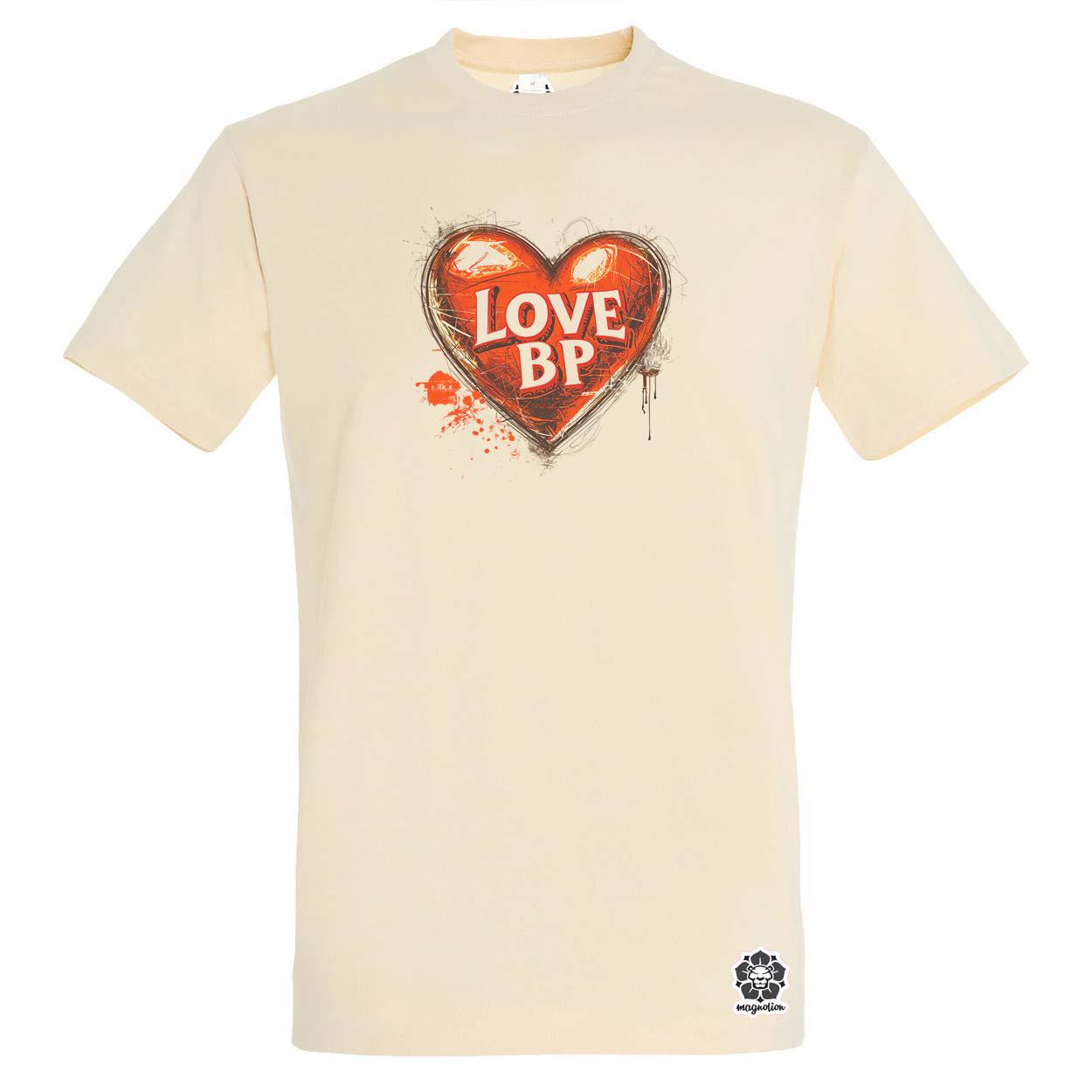 Love BP v23 egyedi póló 