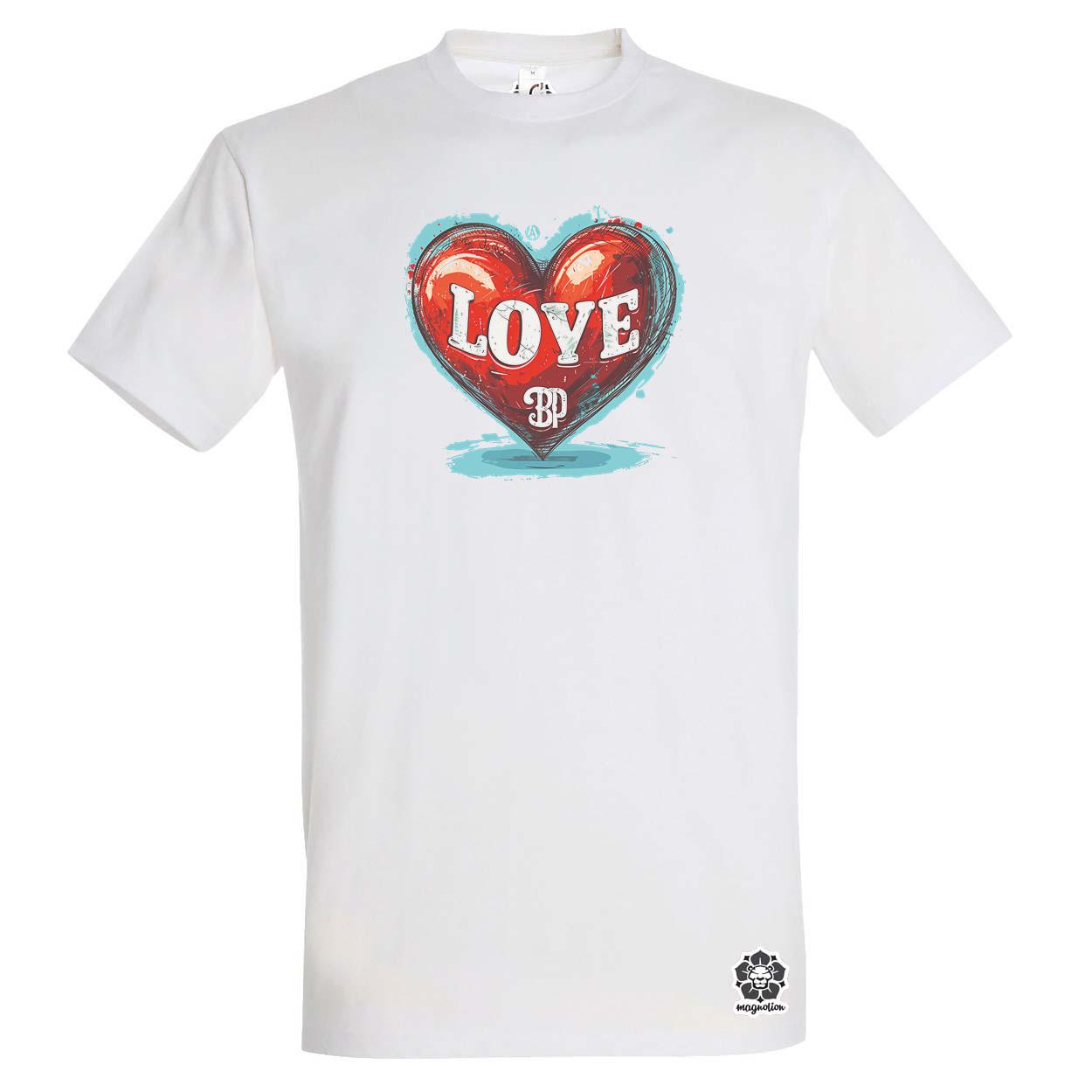 Love BP v8 egyedi póló 