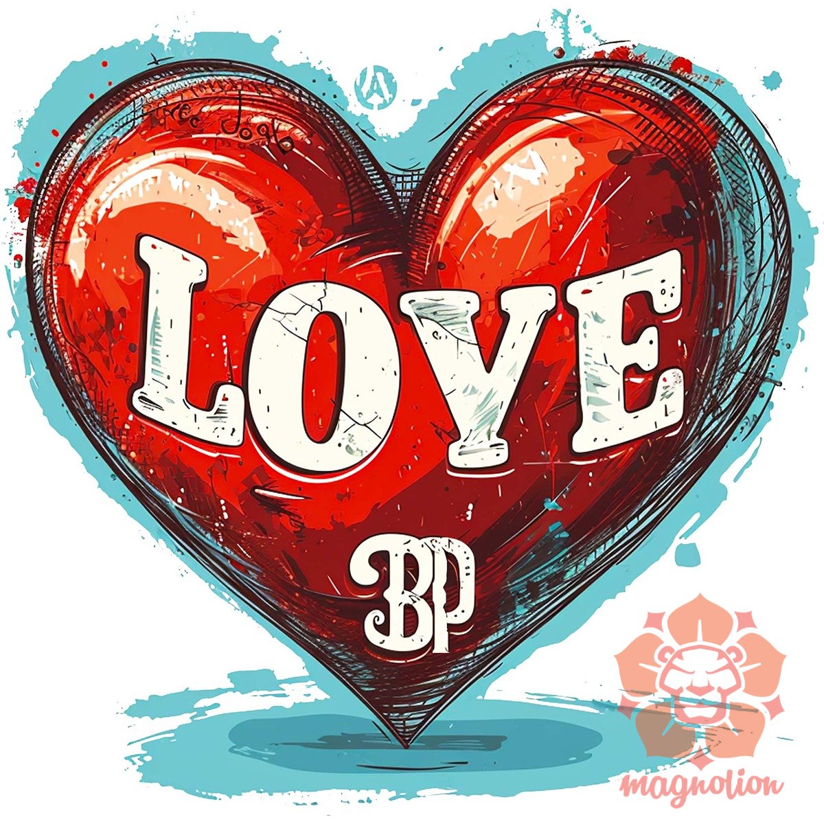 Love BP v8 egyedi póló 