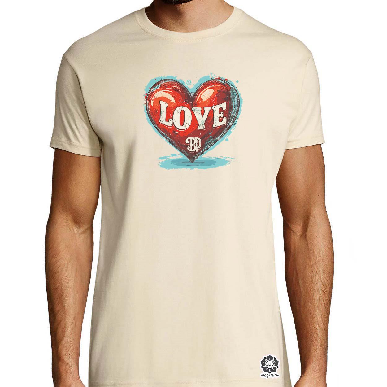 Love BP v8 egyedi póló 