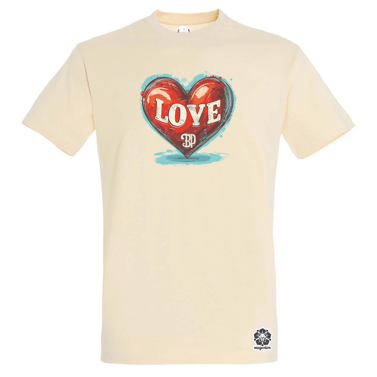 Love BP v8 egyedi póló 