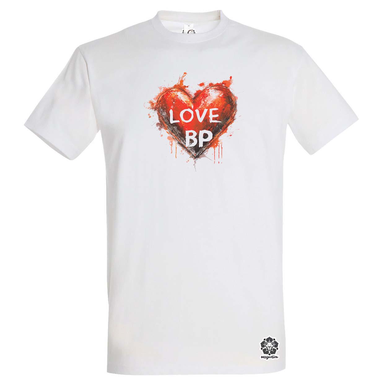Love BP v9 egyedi póló 