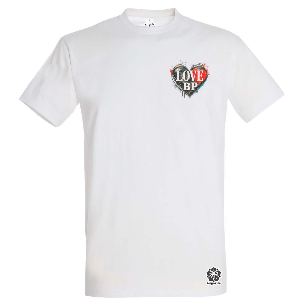 Love BP zseb v1 egyedi póló 