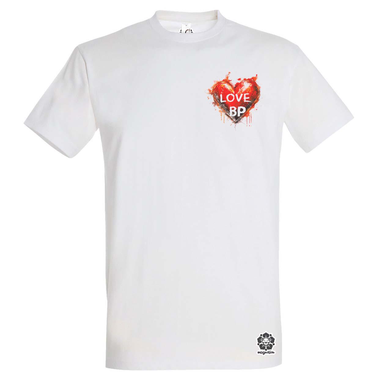 Love BP zseb v3 egyedi póló 