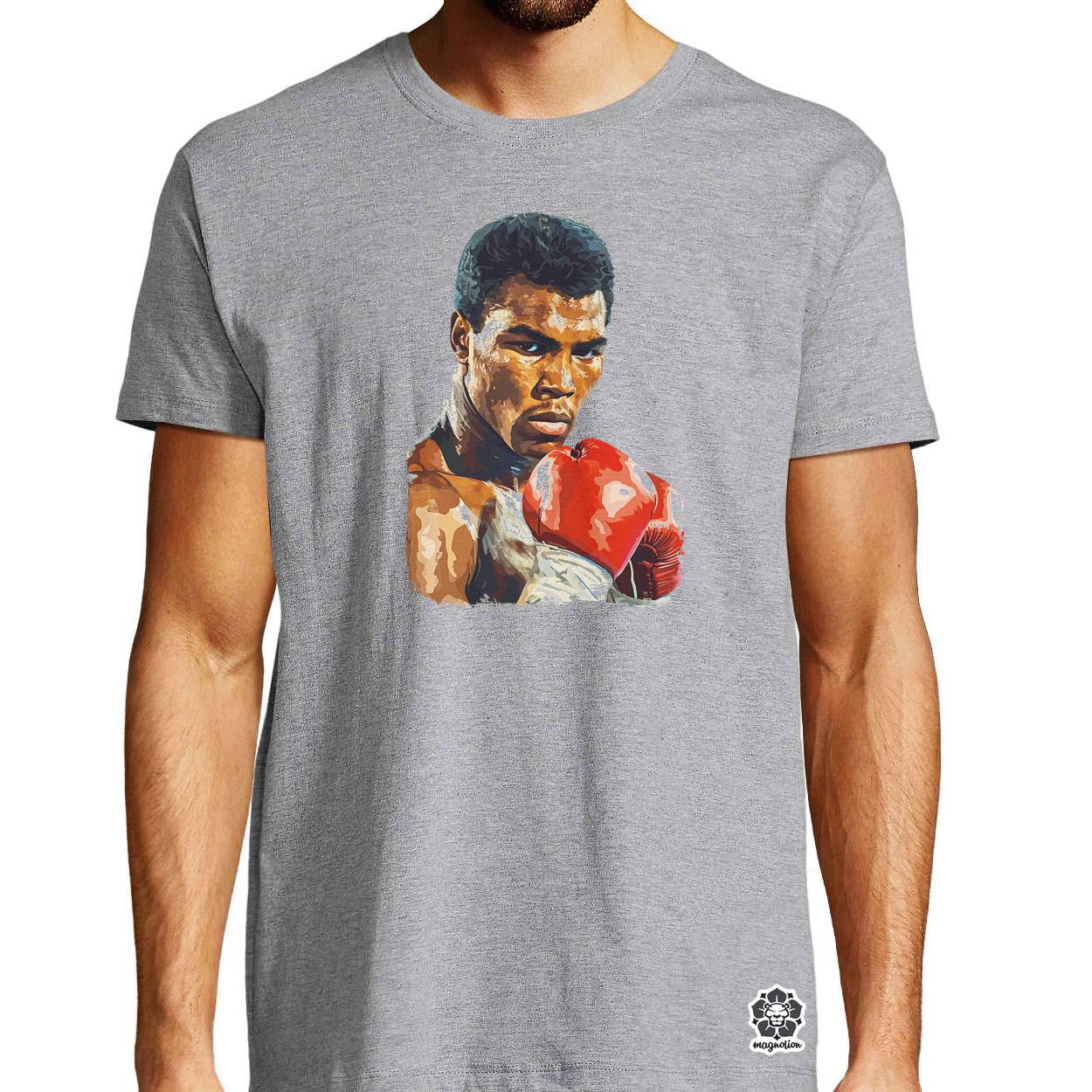 Muhammad Ali portré v1 egyedi póló 