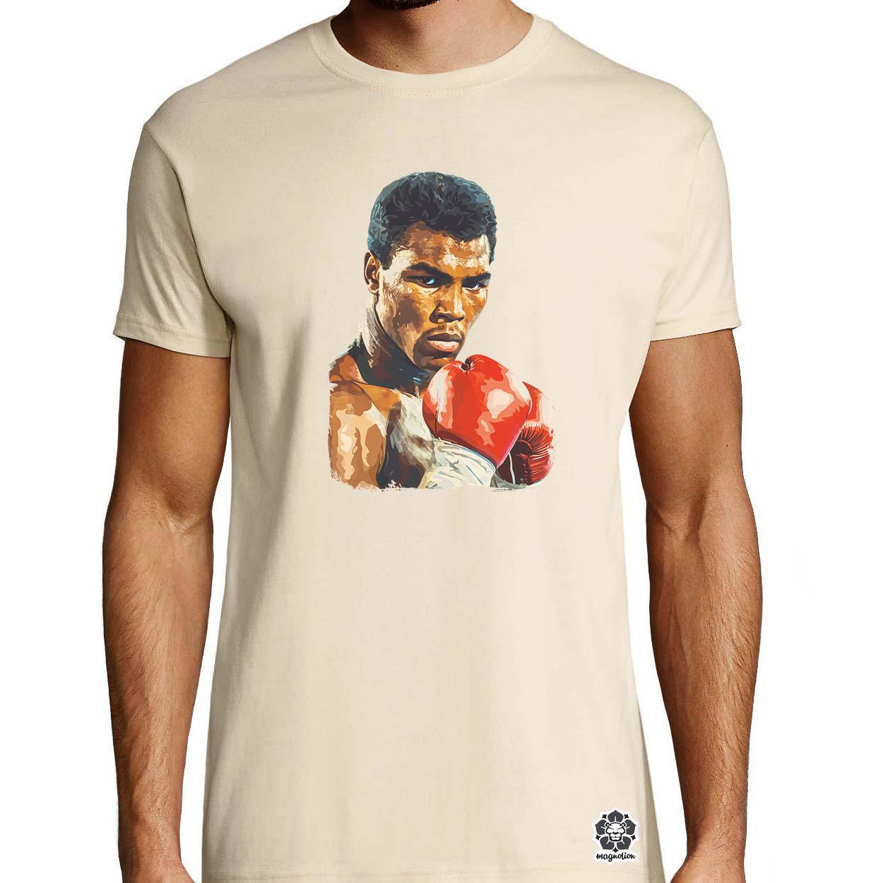 Muhammad Ali portré v1 egyedi póló 