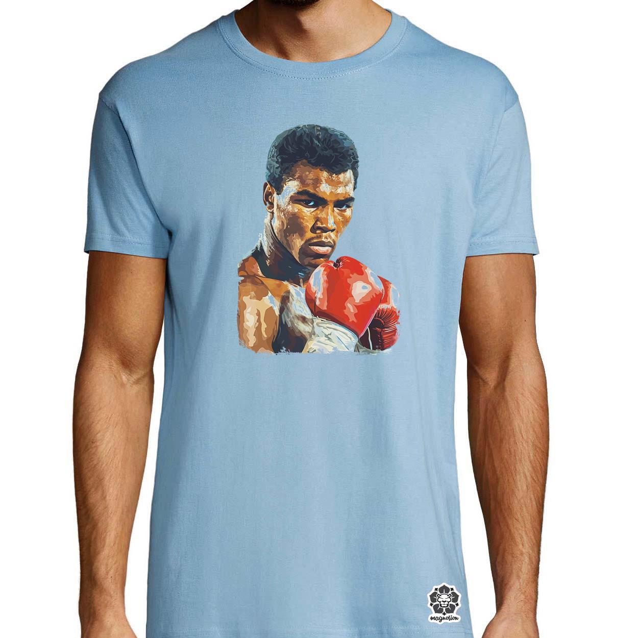 Muhammad Ali portré v1 egyedi póló 