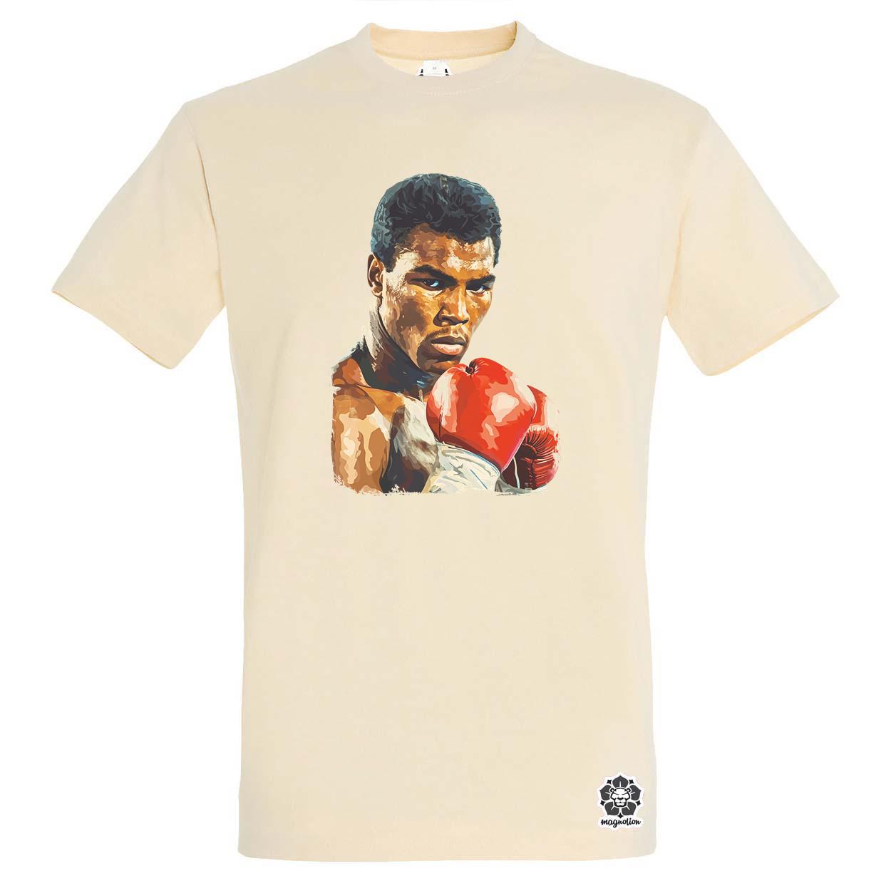 Muhammad Ali portré v1 egyedi póló 