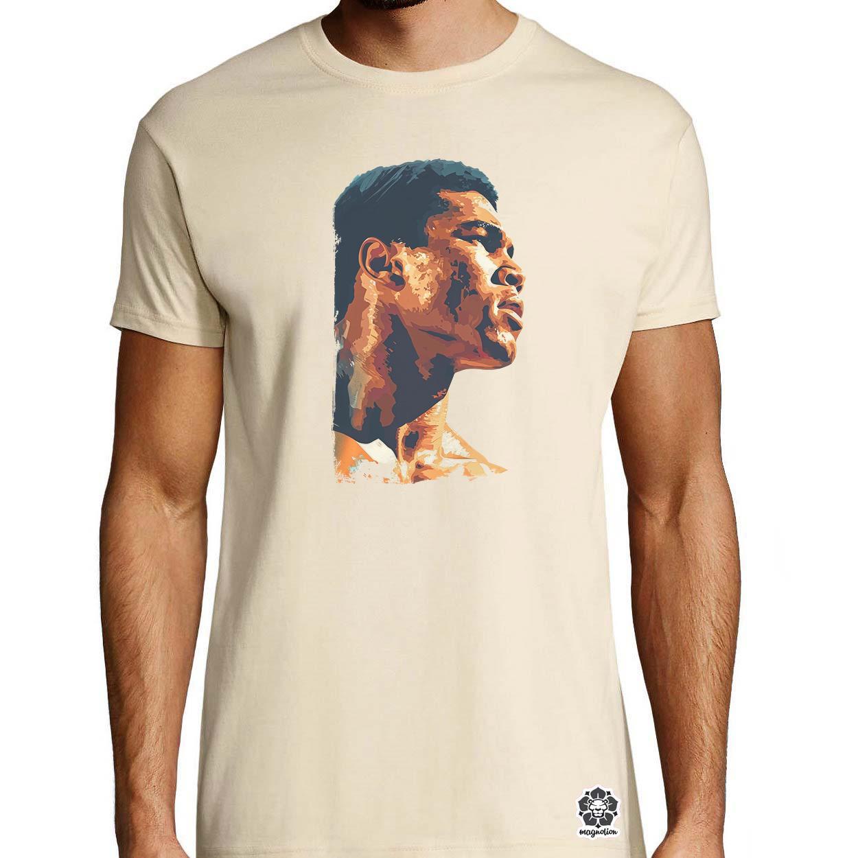 Muhammad Ali portré v3 egyedi póló 