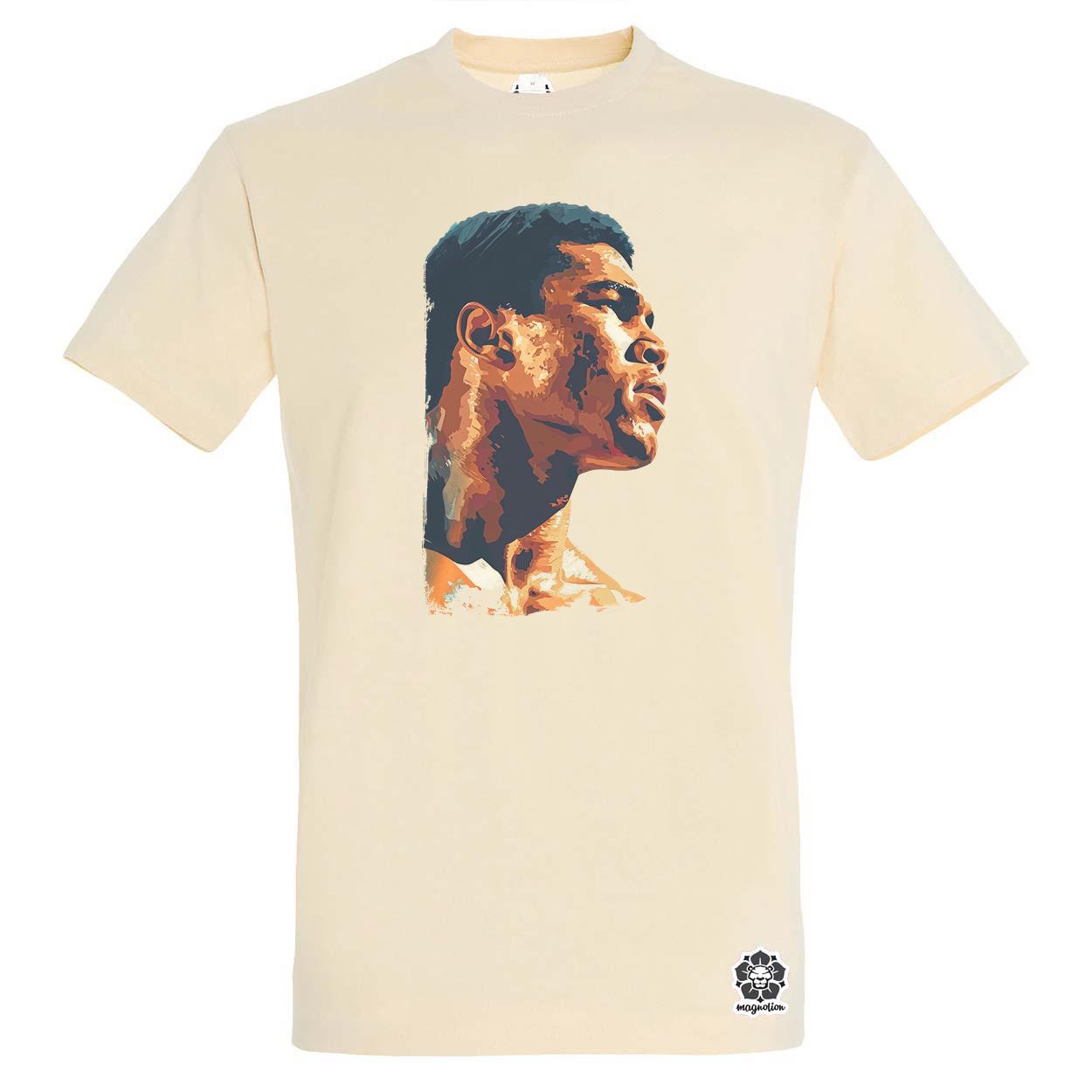 Muhammad Ali portré v3 egyedi póló 
