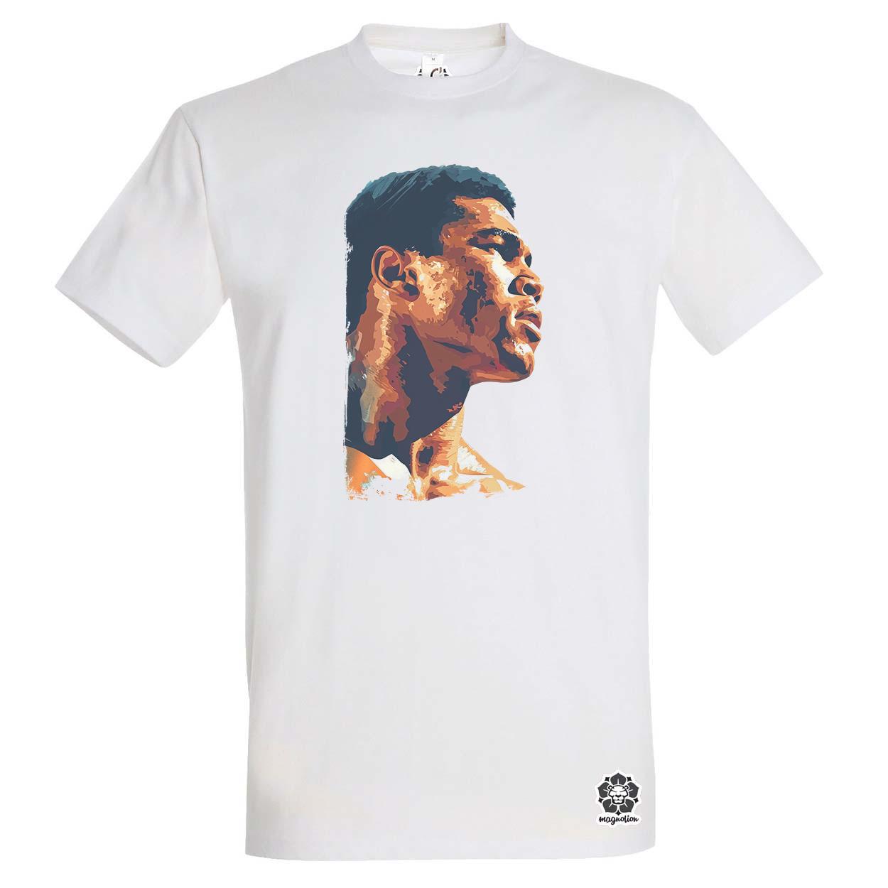 Muhammad Ali portré v3 egyedi póló 