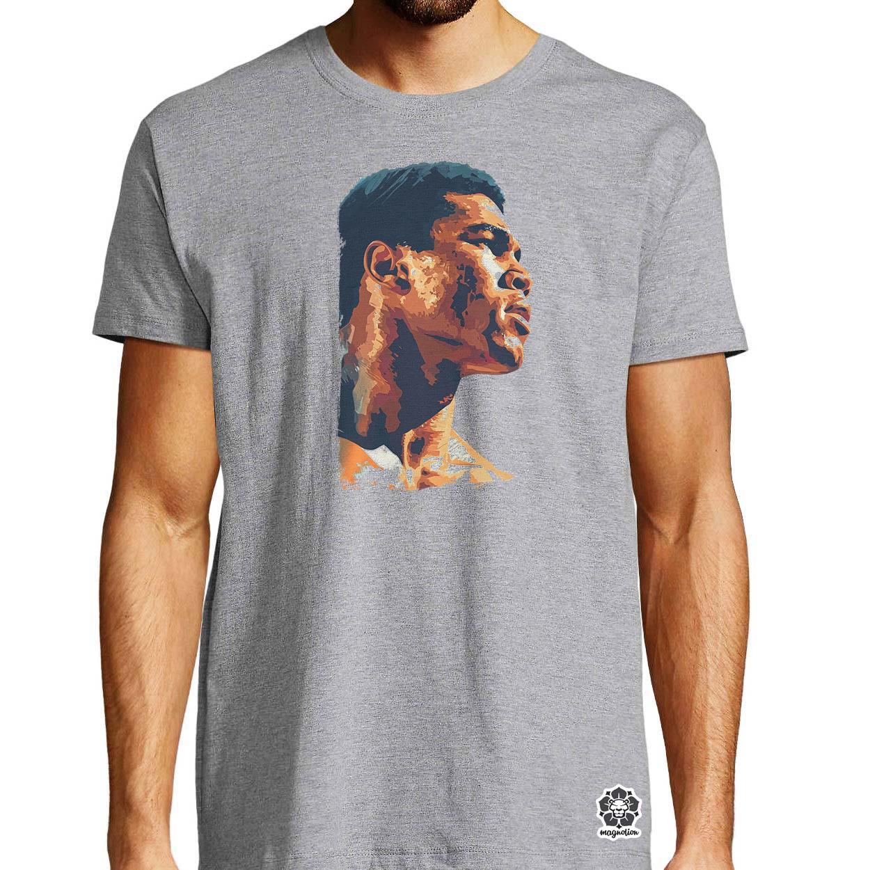 Muhammad Ali portré v3 egyedi póló 