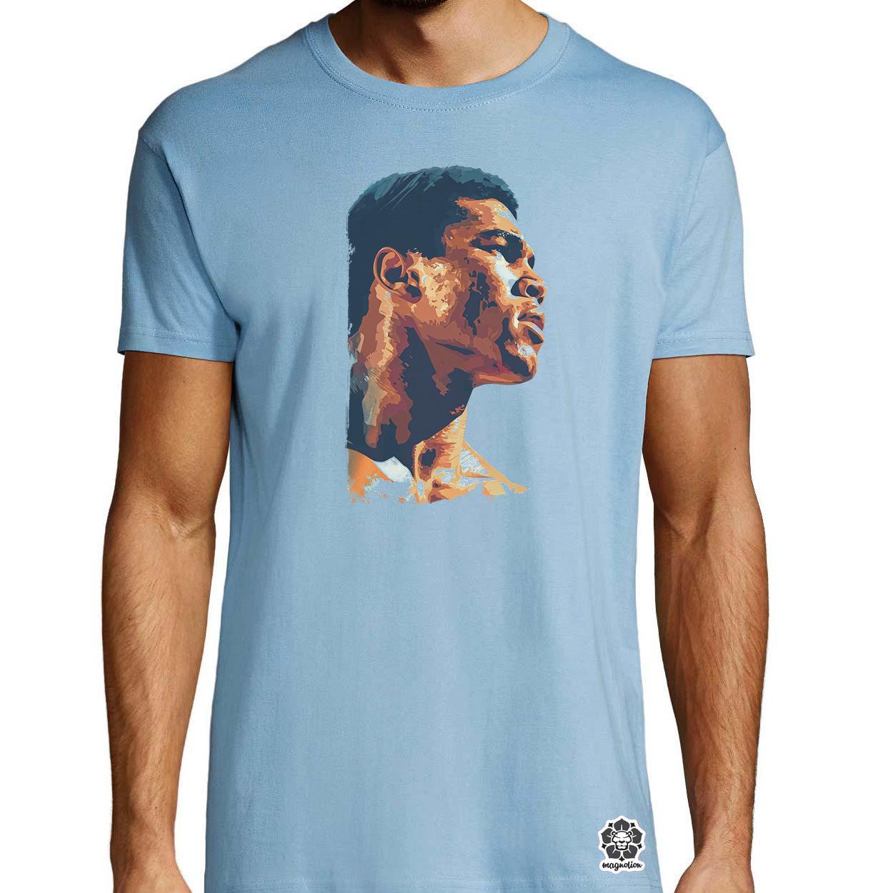 Muhammad Ali portré v3 egyedi póló 
