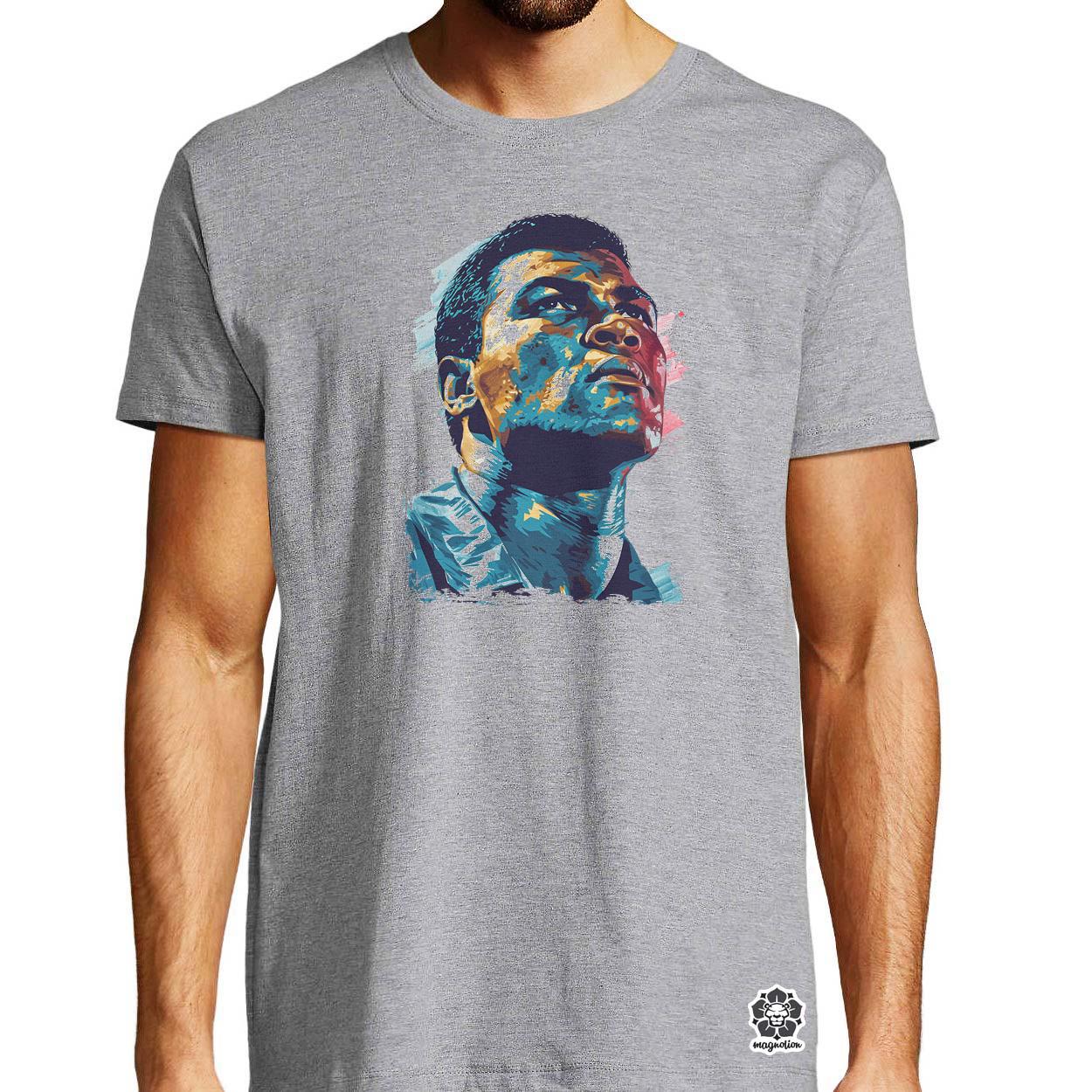 Muhammad Ali portré v5 egyedi póló 