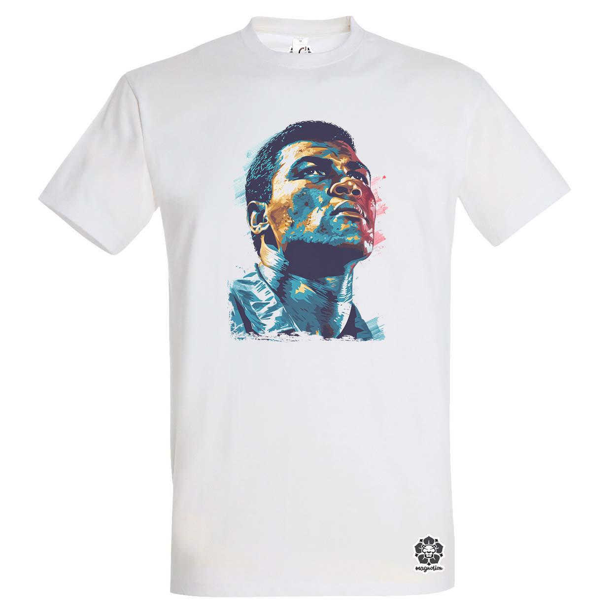 Muhammad Ali portré v5 egyedi póló 