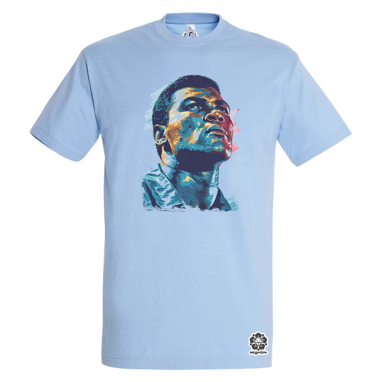 Muhammad Ali portré v5 egyedi póló 