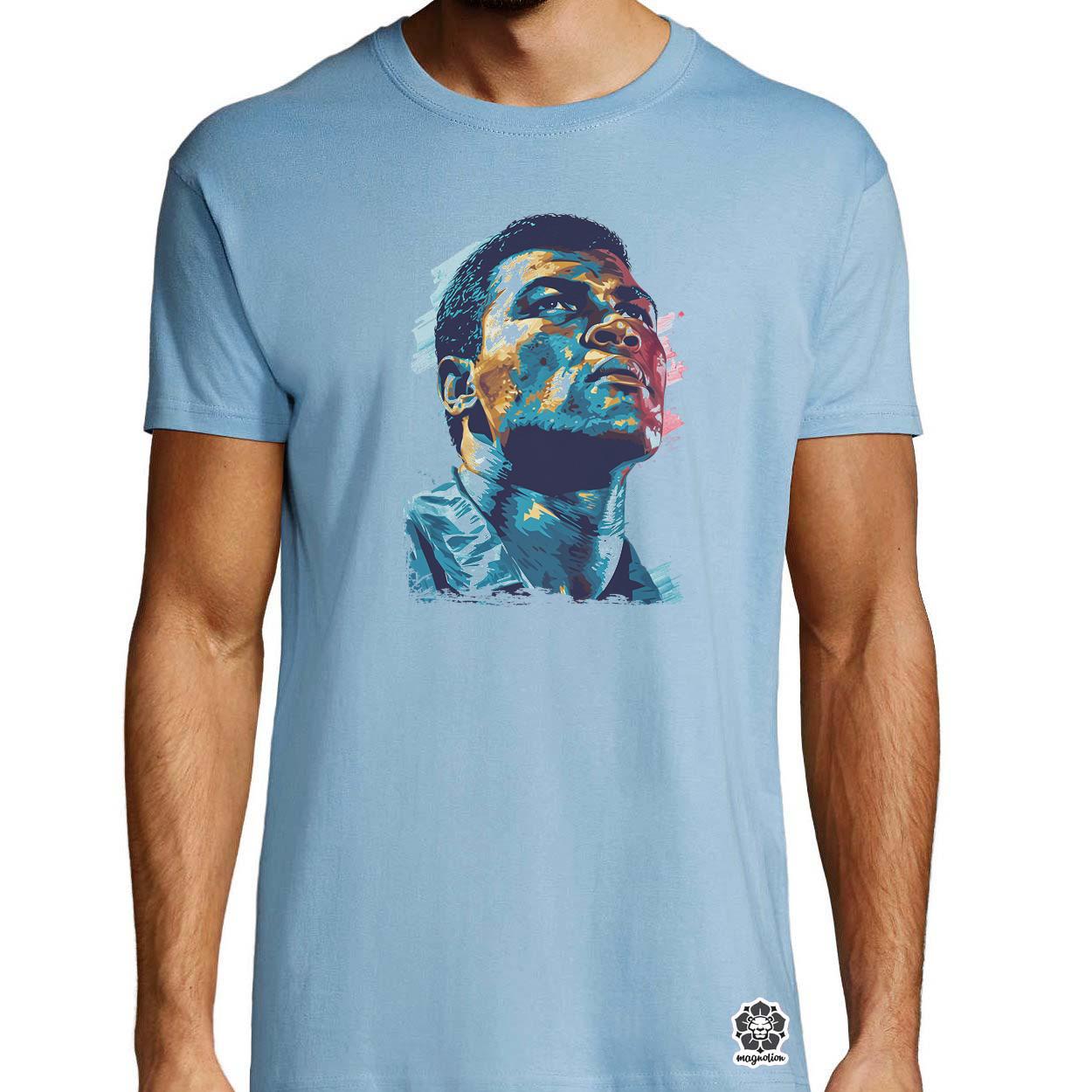 Muhammad Ali portré v5 egyedi póló 