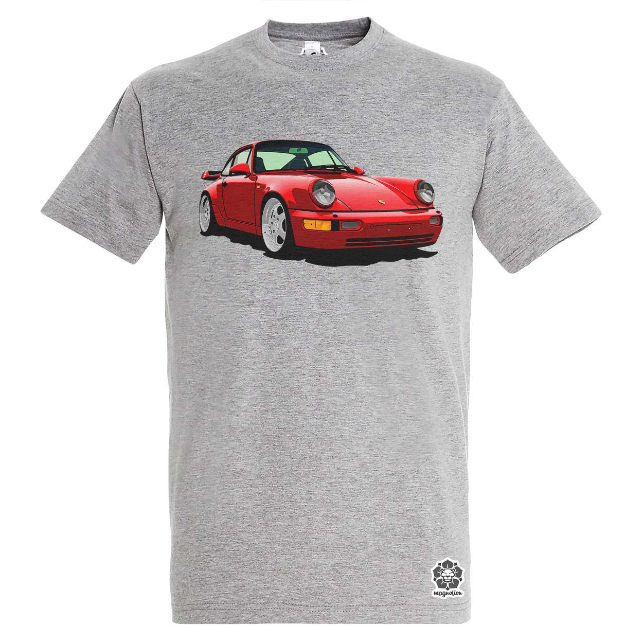 Porsche 911 rajz v5 egyedi póló 