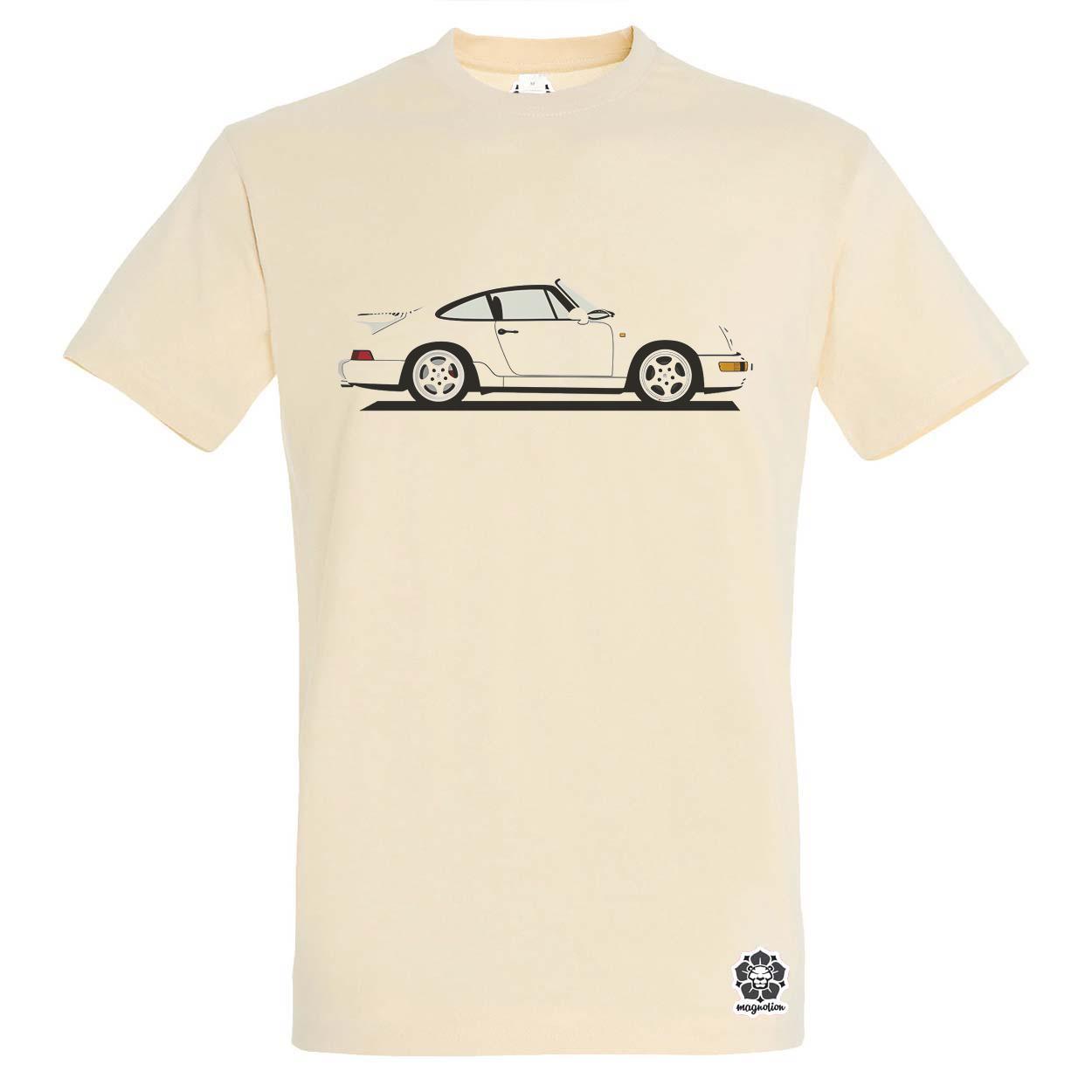 Porsche 911 rajz v6 egyedi póló 