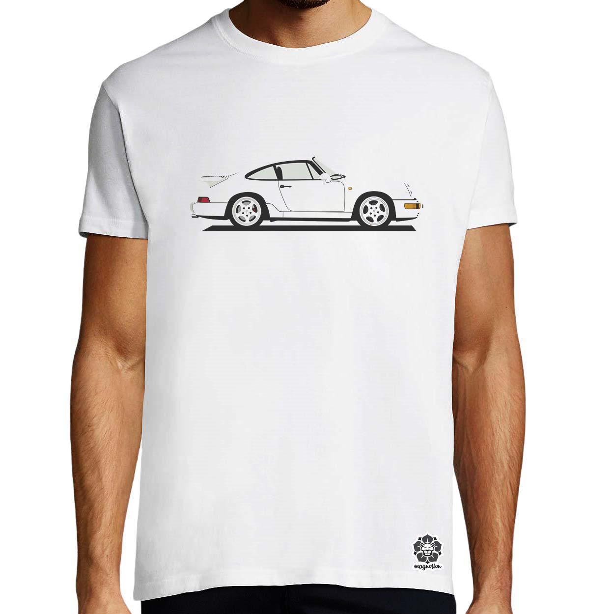 Porsche 911 rajz v6 egyedi póló 
