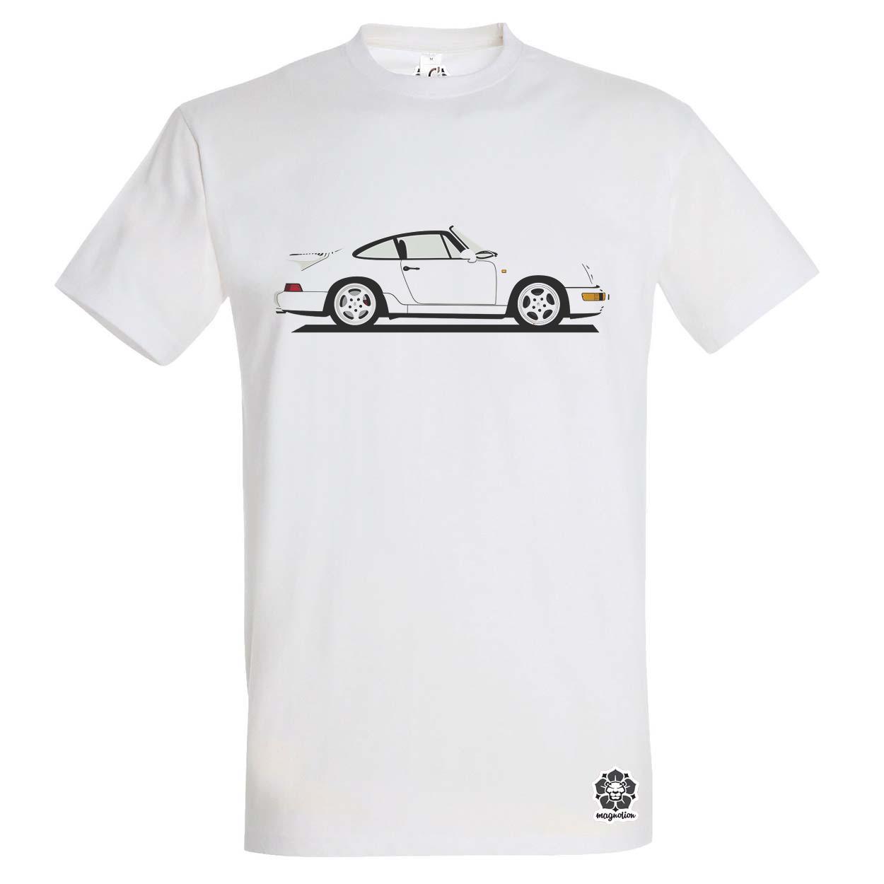 Porsche 911 rajz v6 egyedi póló 