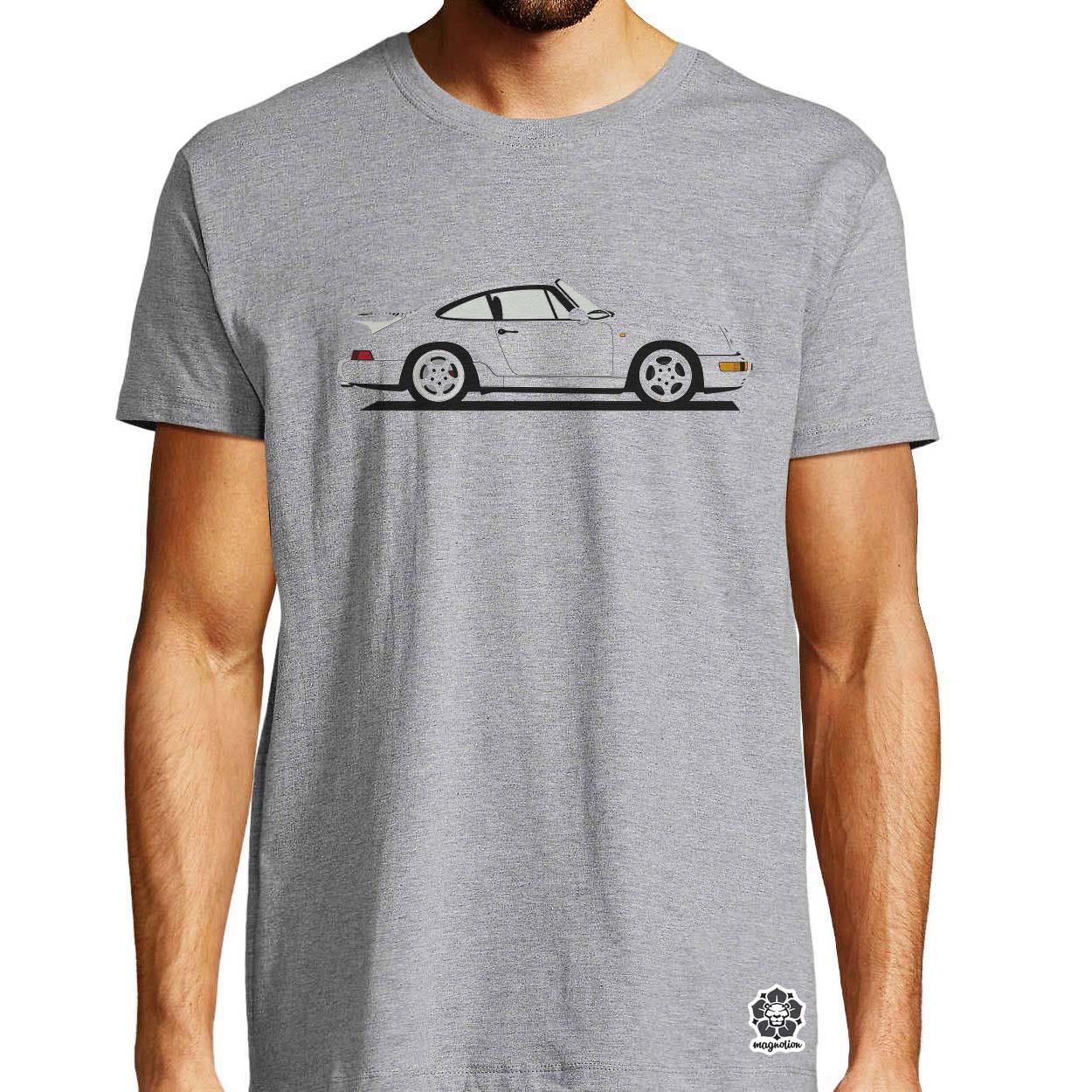 Porsche 911 rajz v6 egyedi póló 