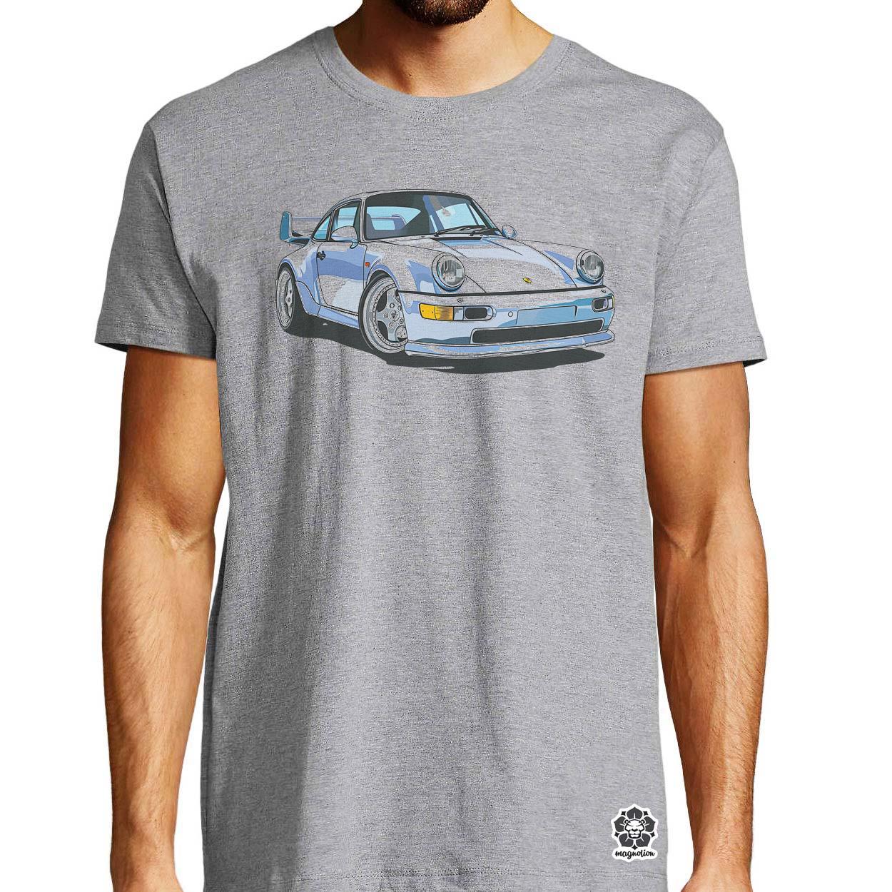 Porsche 911 rajz v7 egyedi póló 