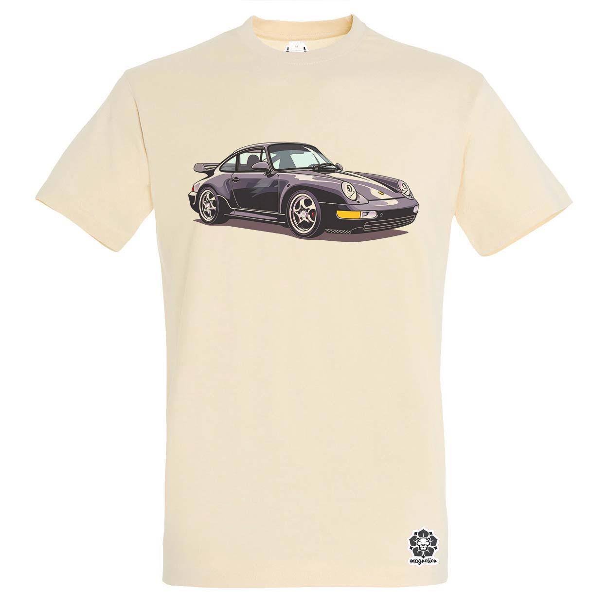 Porsche 911 rajz v8 egyedi póló 