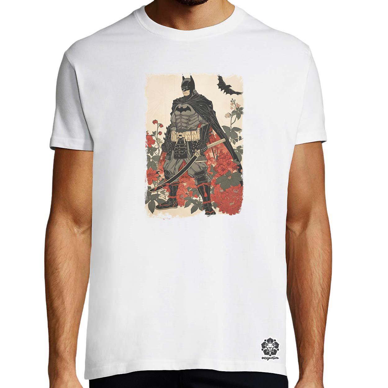 Vintage szamuráj Batman v4 egyedi póló 
