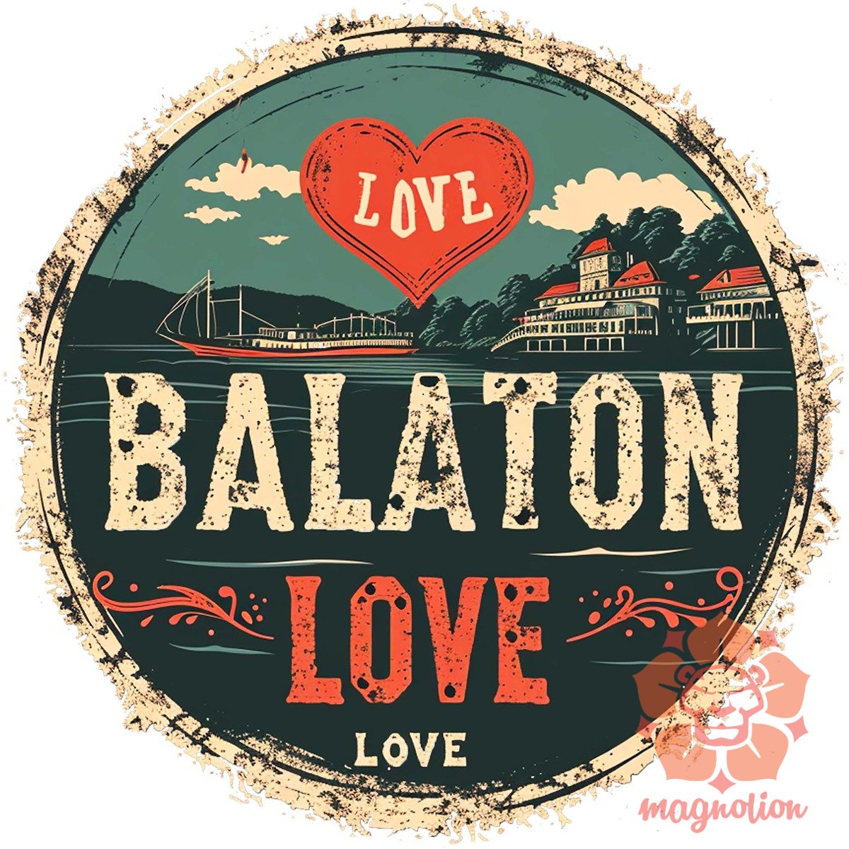 Balaton LOVE v5 egyedi  pulóver 