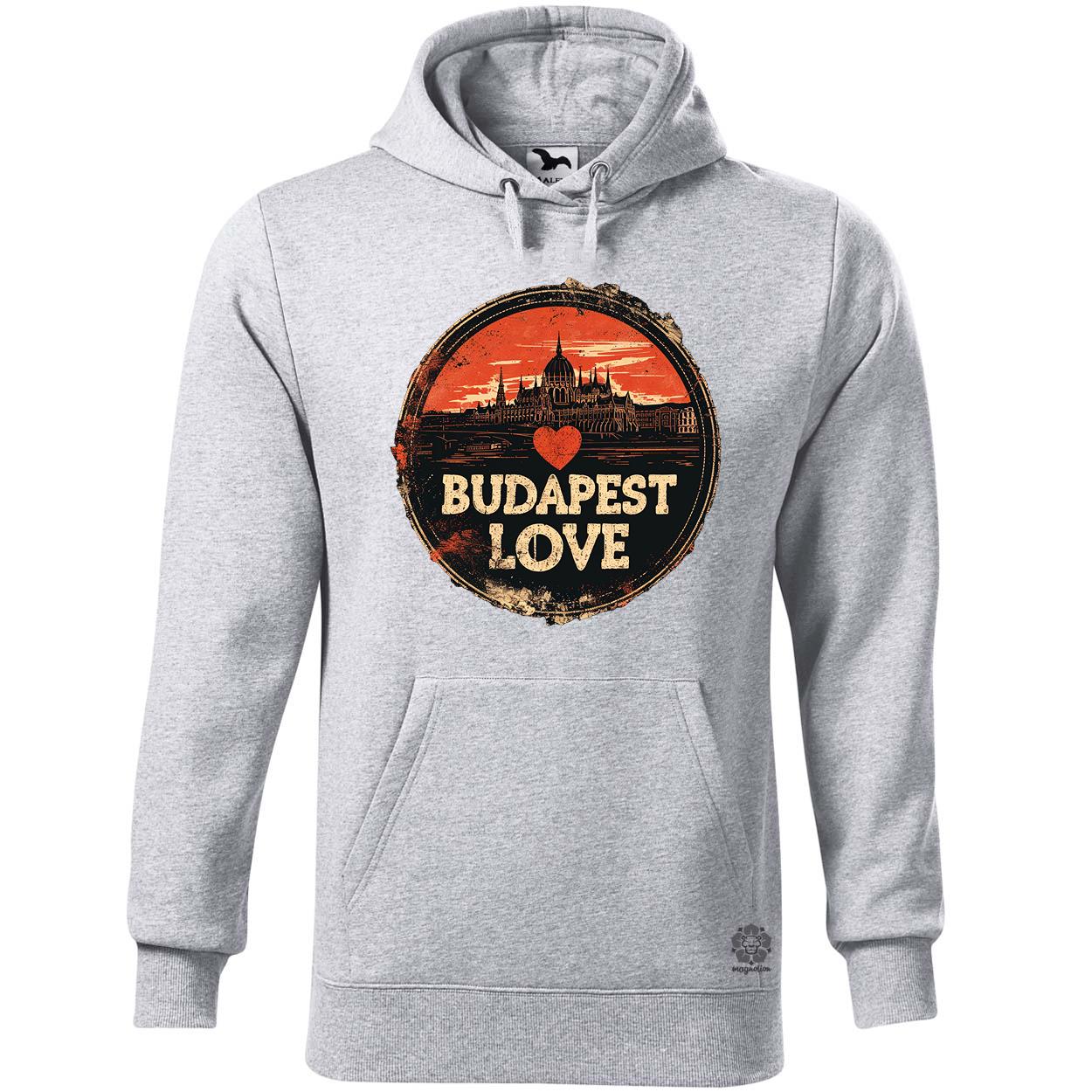 Budapest LOVE v1 egyedi  pulóver 