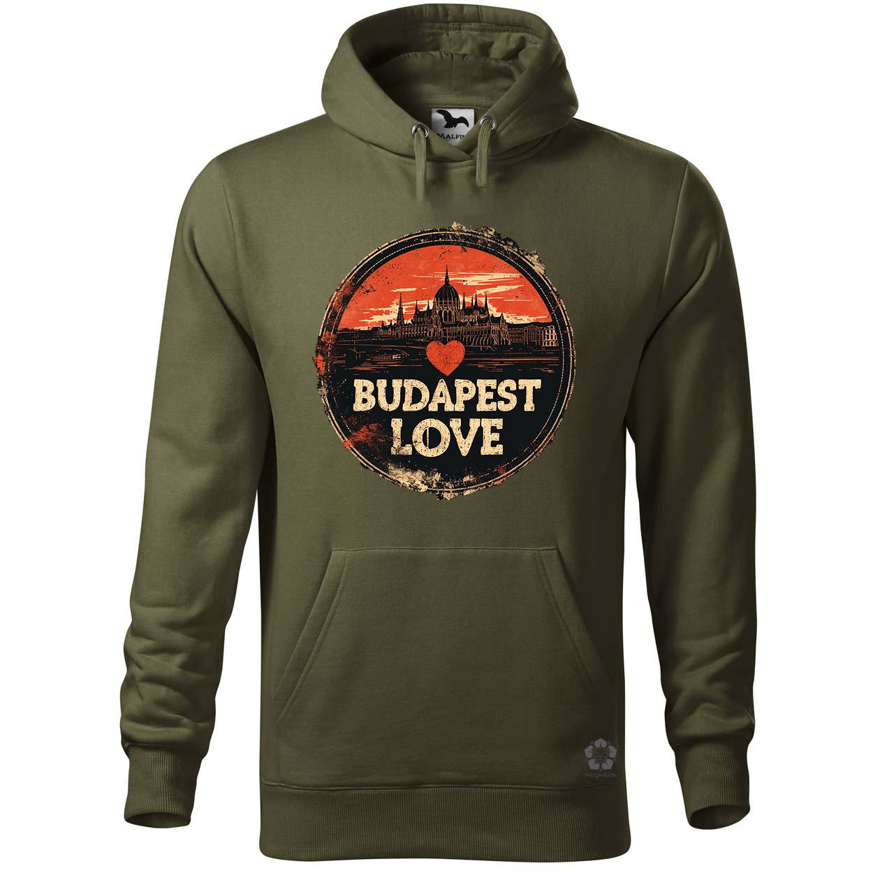Budapest LOVE v1 egyedi  pulóver 
